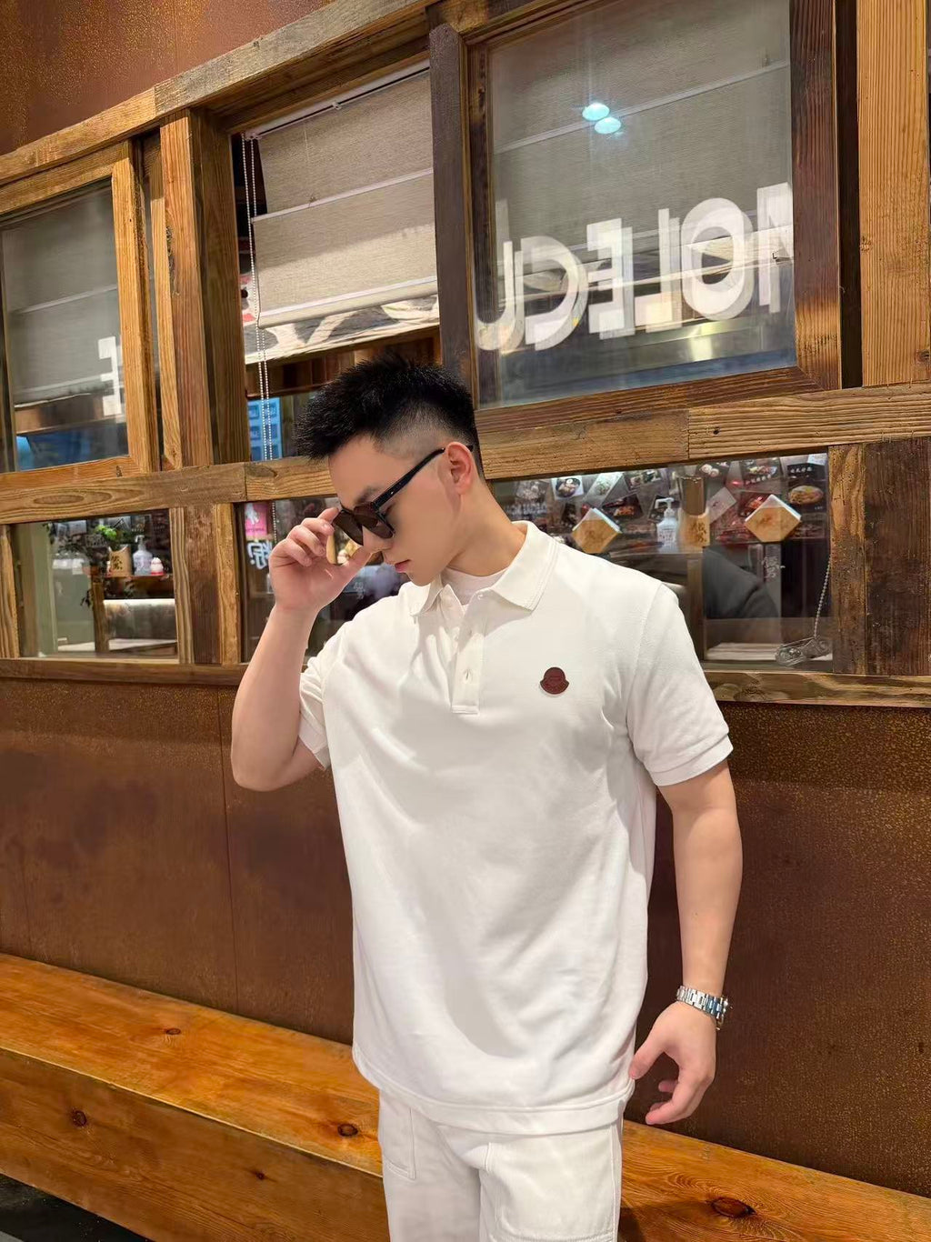 Moncler Logo Polo Shirt - view 12