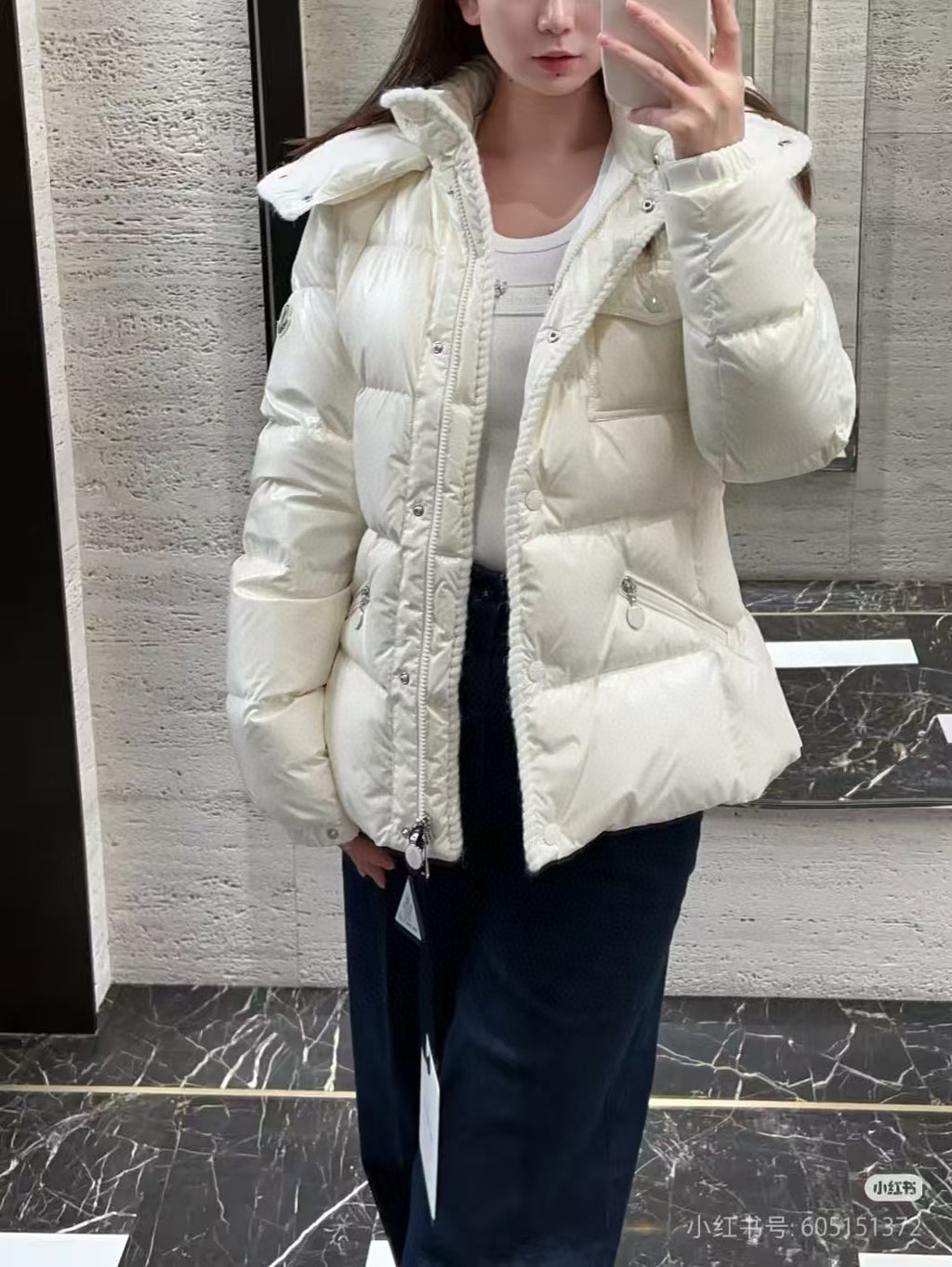 Moncler Women's Hooded Down Jacket - view 12