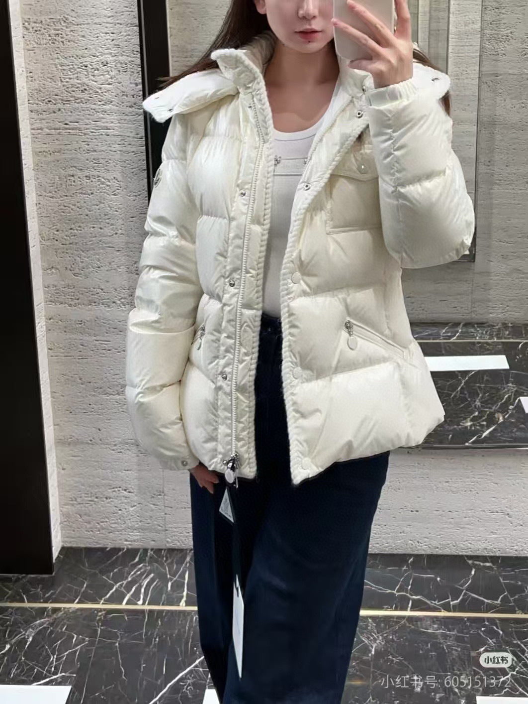 Moncler Women's Hooded Down Jacket - view 12