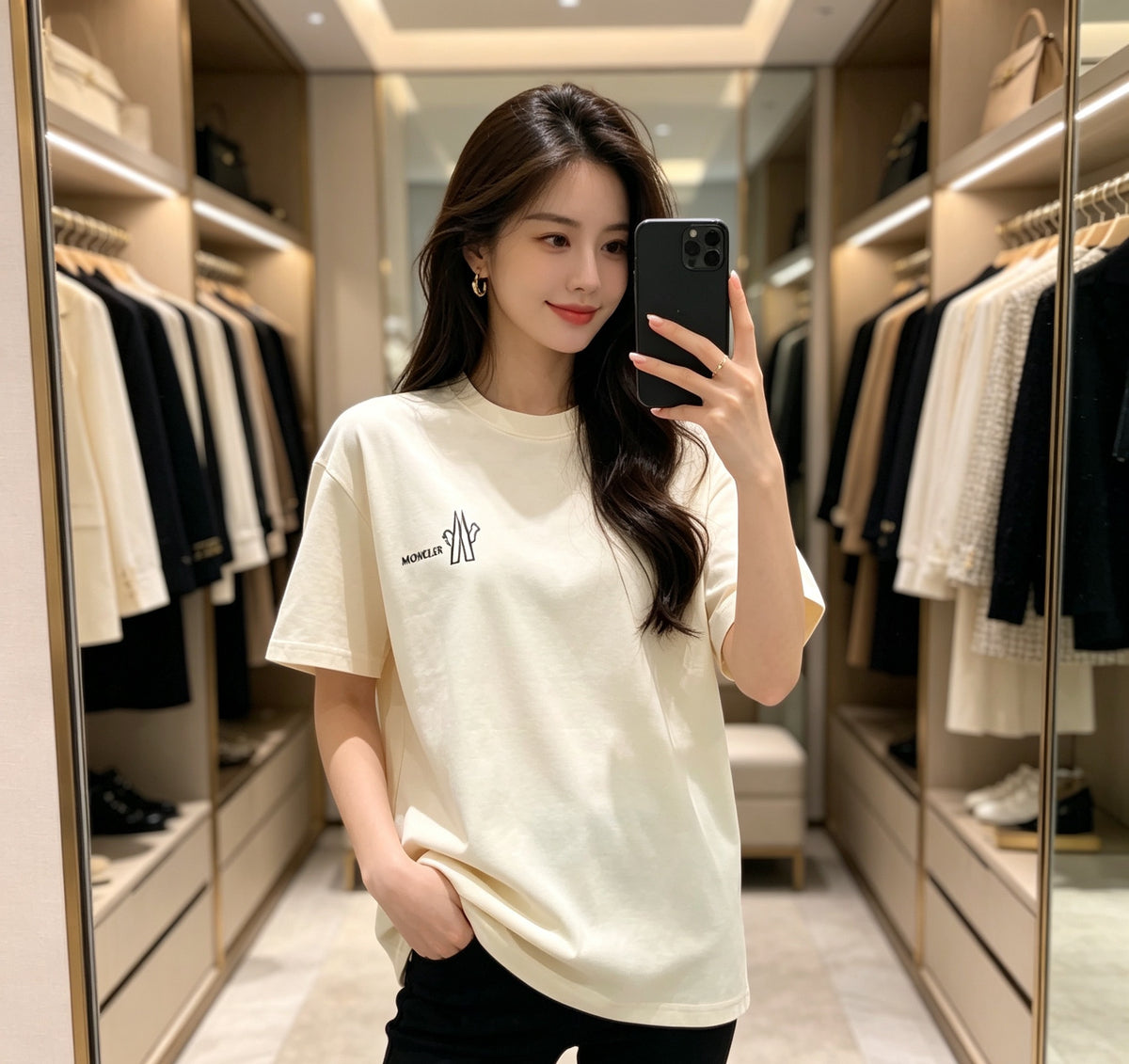 Moncler Graphic Logo T-Shirt - view 12
