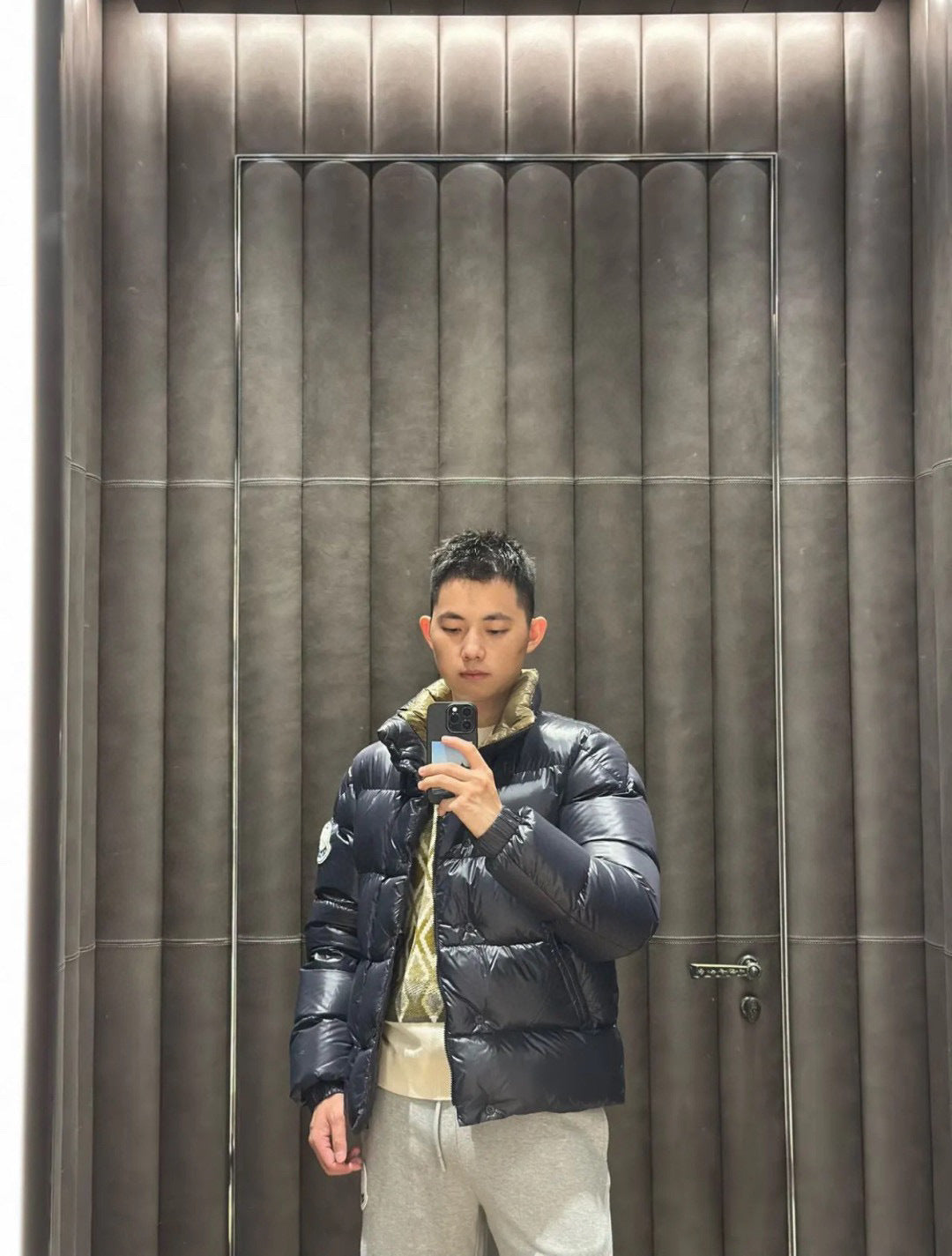 Moncler Men's Zip-Up Down Jacket - view 12