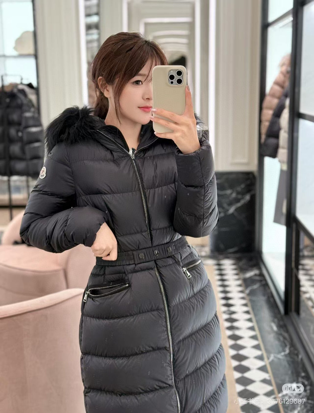 Moncler Women's Zip-Up Down Jacket - view 12