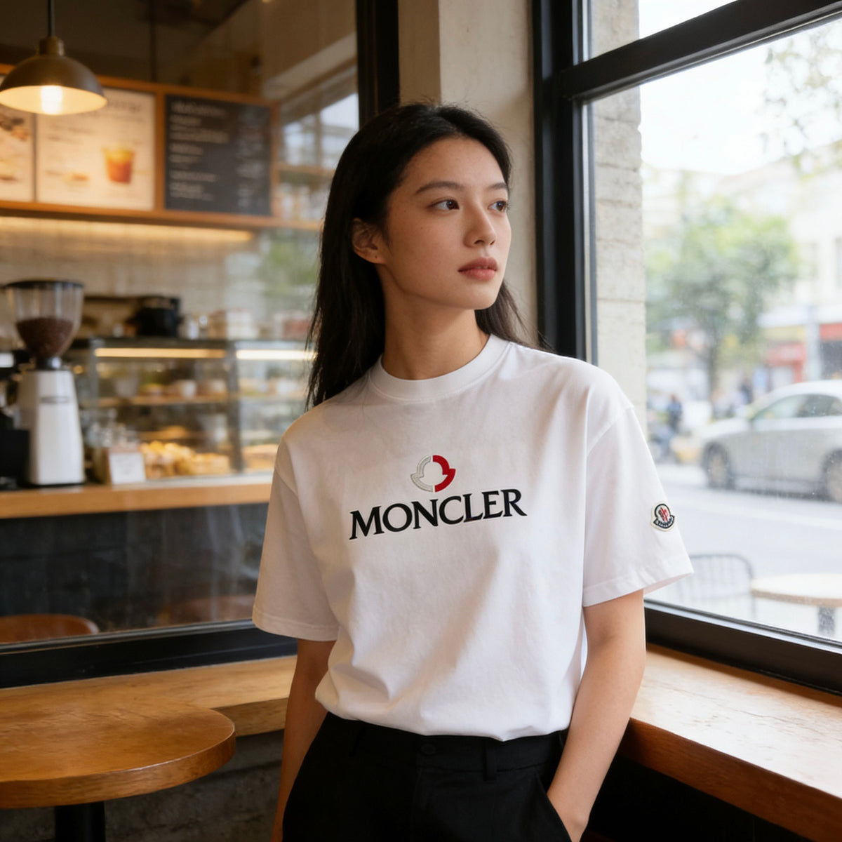 Moncler Embroidered Logo T-Shirt - view 12