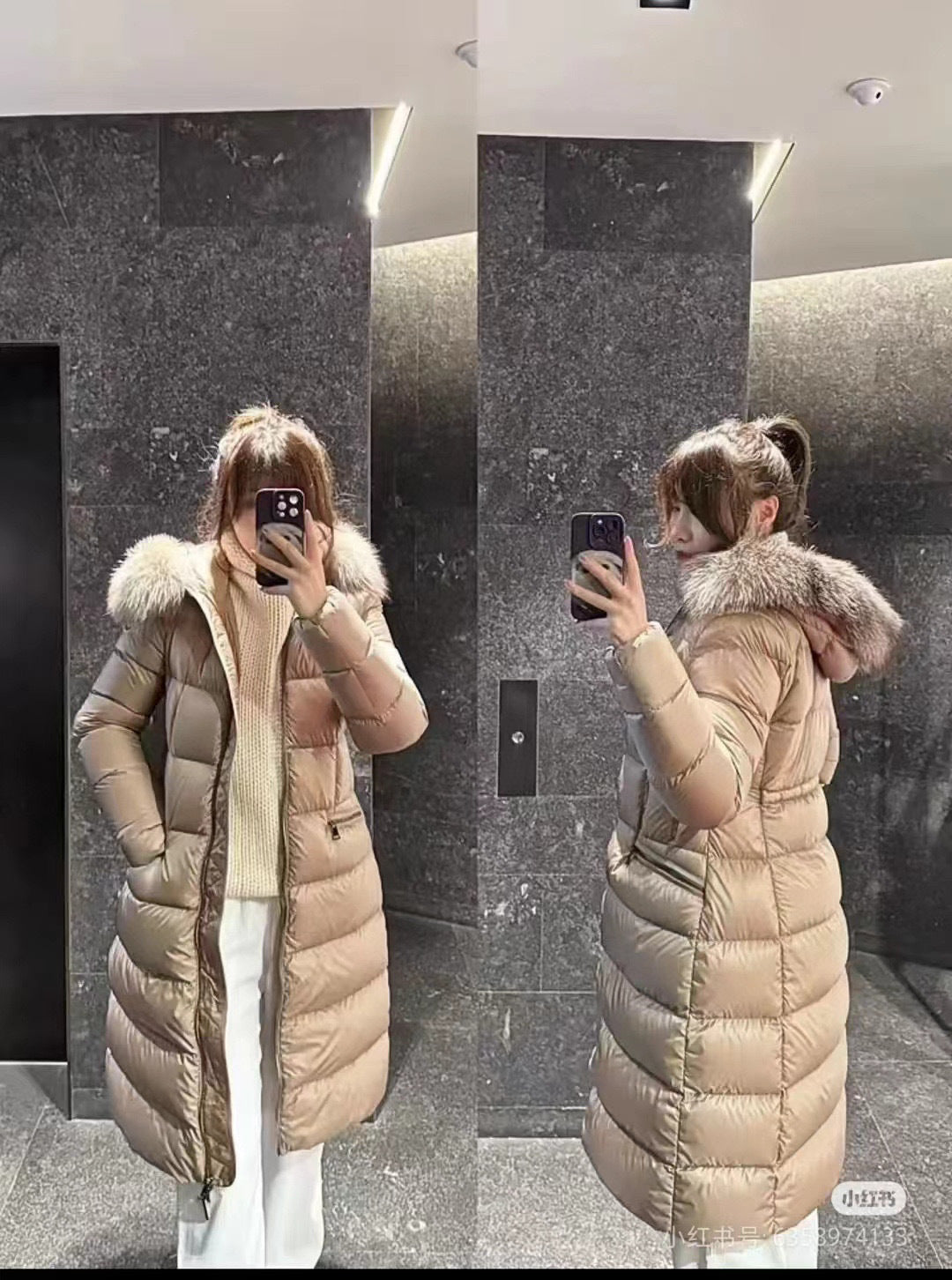 Moncler Women's Zip-Up Down Jacket - view 12