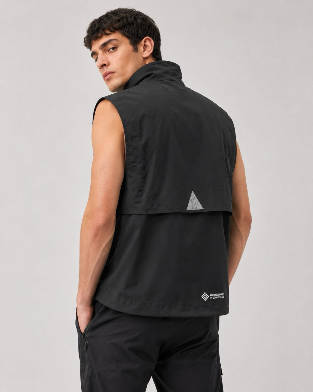 Moncler Zip-Up Graphic Logo Vest - view 12