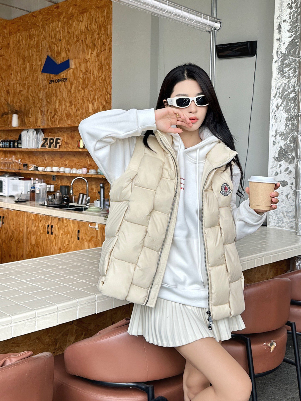 Moncler Women's Zip-Up Vest - view 12