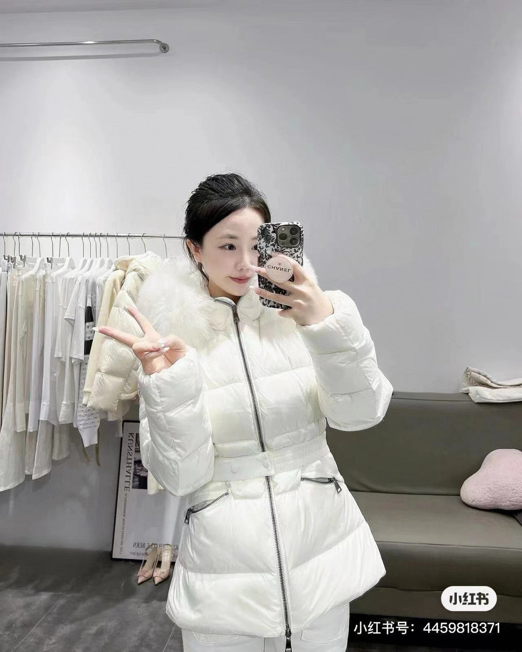 Moncler Women's Zip-Up Down Jacket - view 12