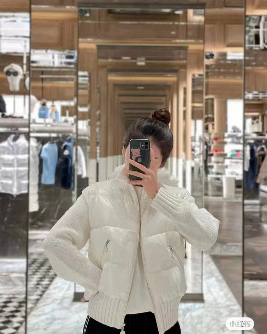 Moncler Embroidered Logo Down Jacket - view 12