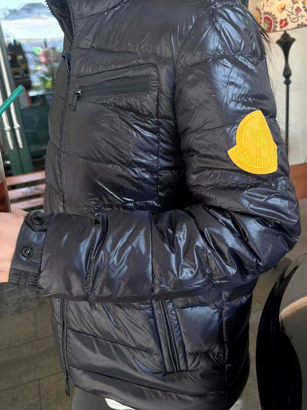 Moncler Zip-Up Lightweight Down Jacket - view 12