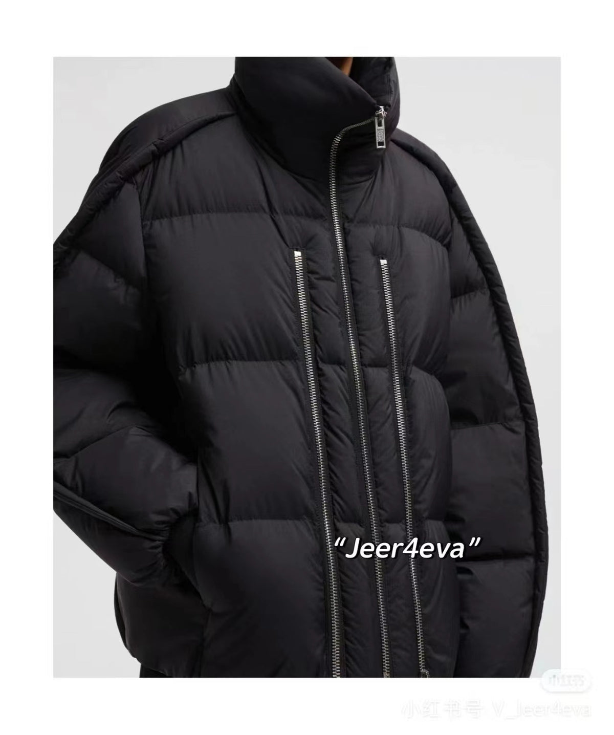 Moncler Zip-Up Embroidered Logo Down Jacket - view 12