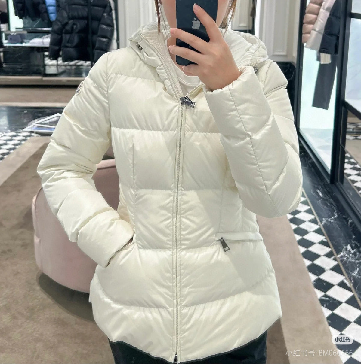 Moncler Women's Zip-Up Down Jacket - view 12