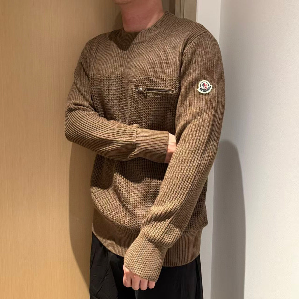 Moncler Embroidered Logo Sweater - view 12