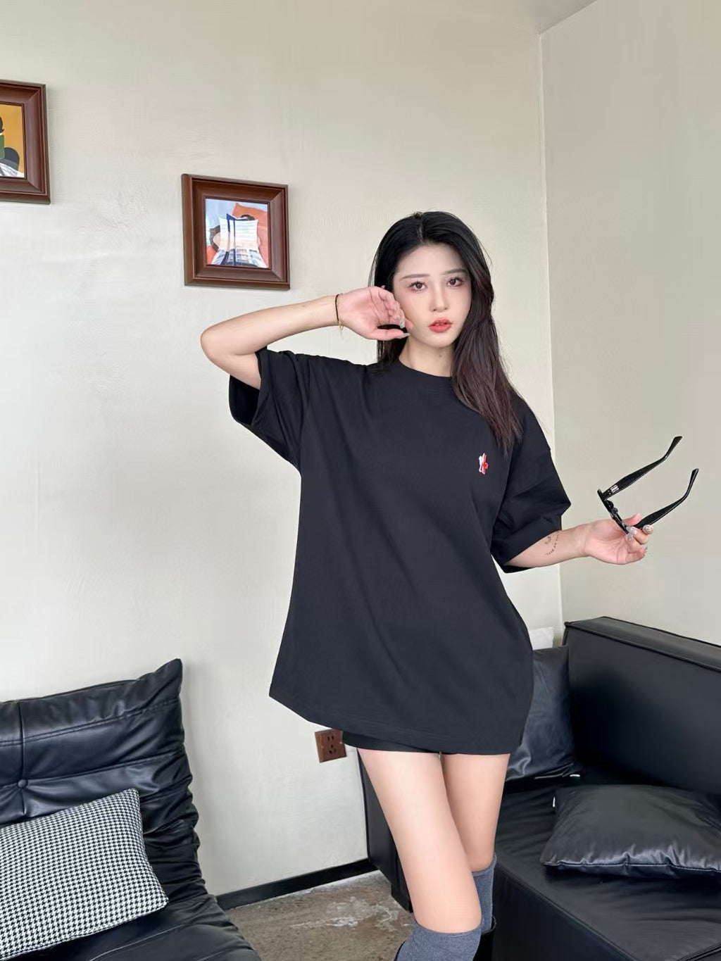 Moncler Embroidered Logo T-Shirt - view 12