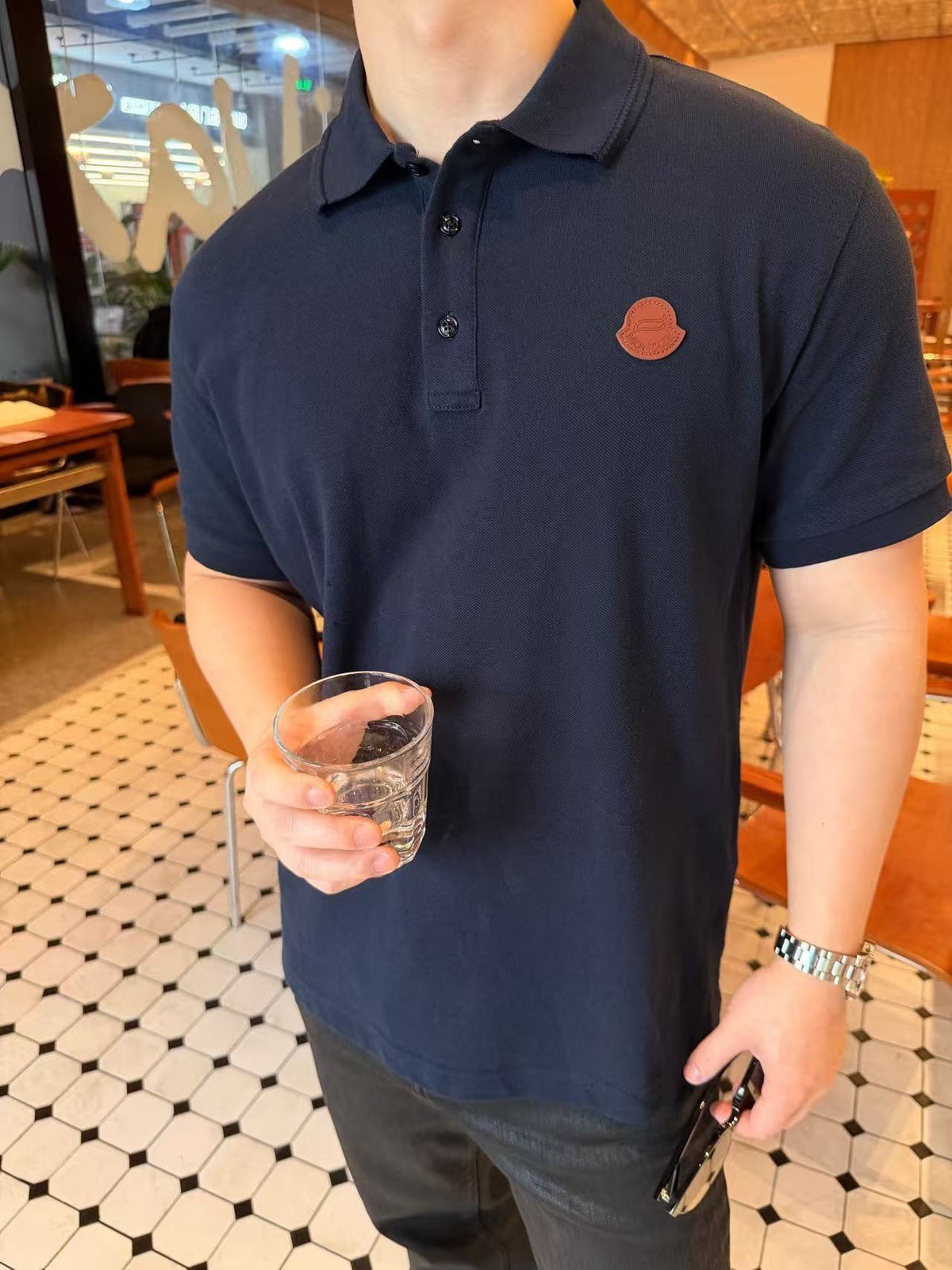 Moncler Logo Polo Shirt - view 12