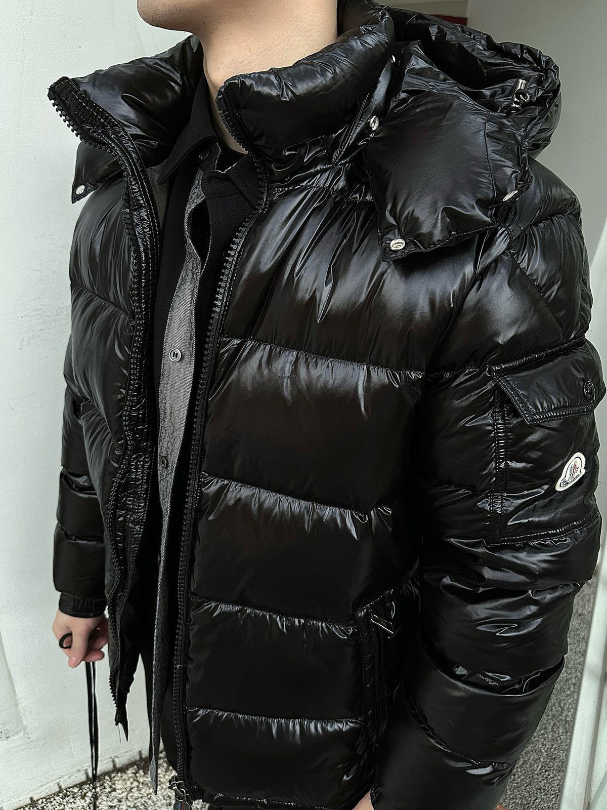 Moncler maya Zip-Up Down Jacket - view 12