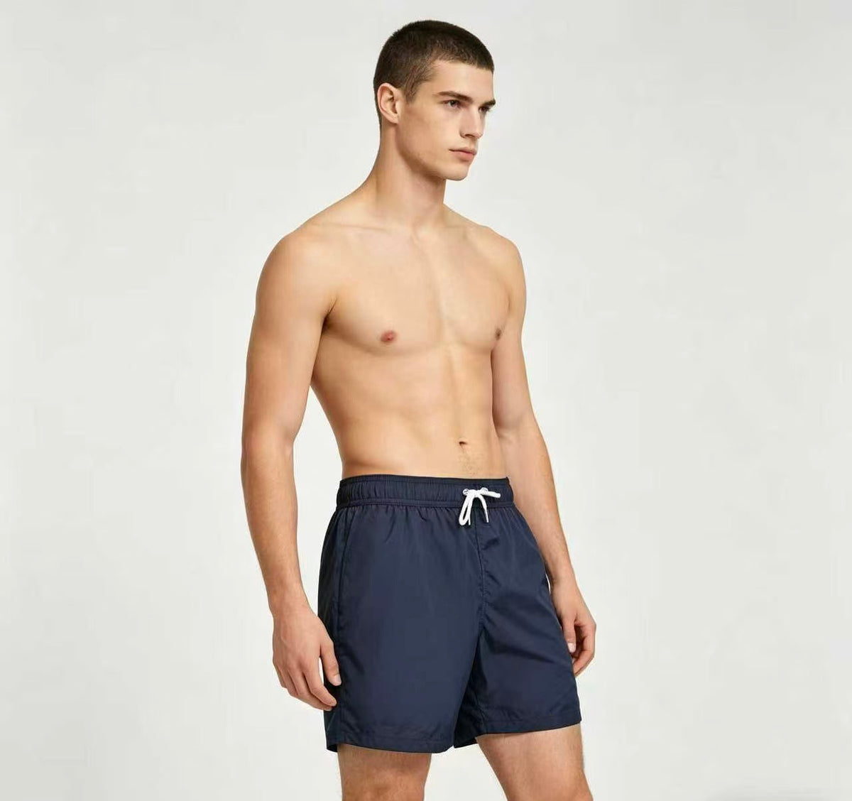 Moncler Logo Lightweight Short - White - view 12