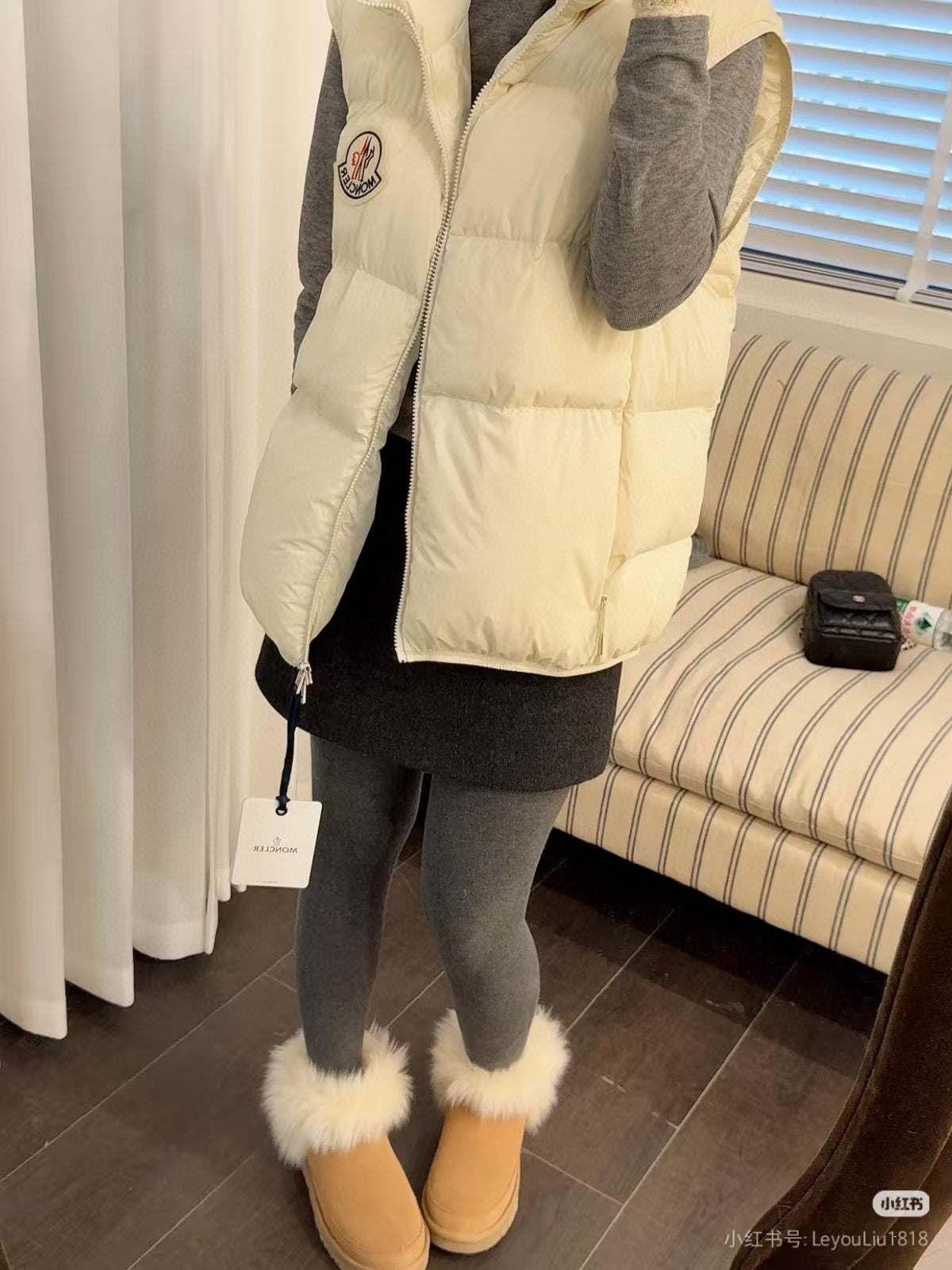 Moncler Zip-Up Logo Vest - view 13
