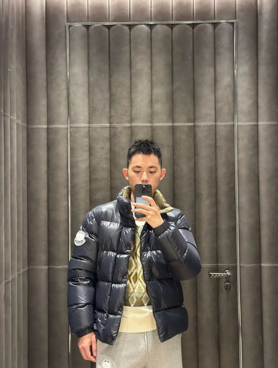 Moncler Men's Zip-Up Down Jacket - view 13