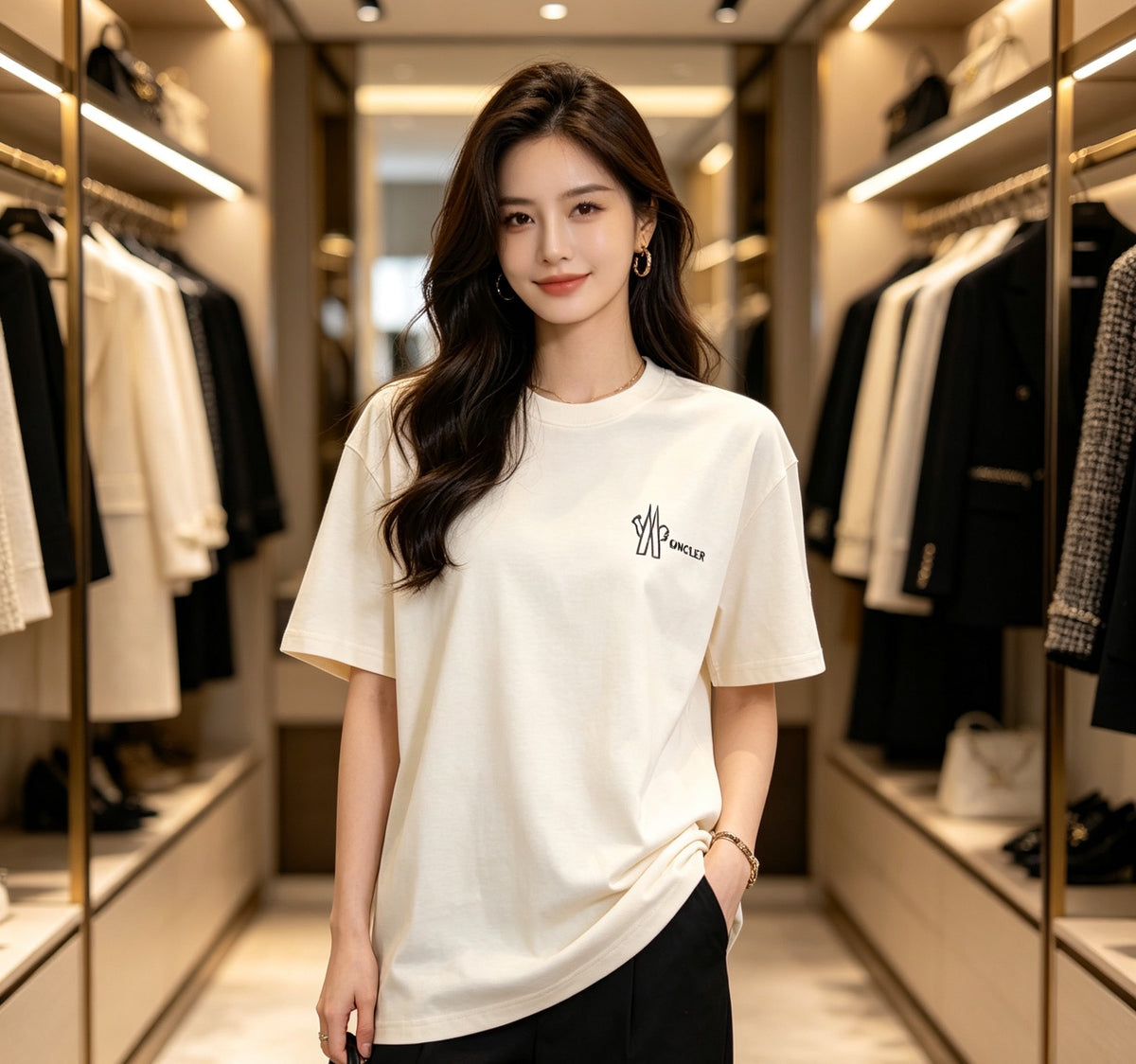 Moncler Graphic Logo T-Shirt - view 13