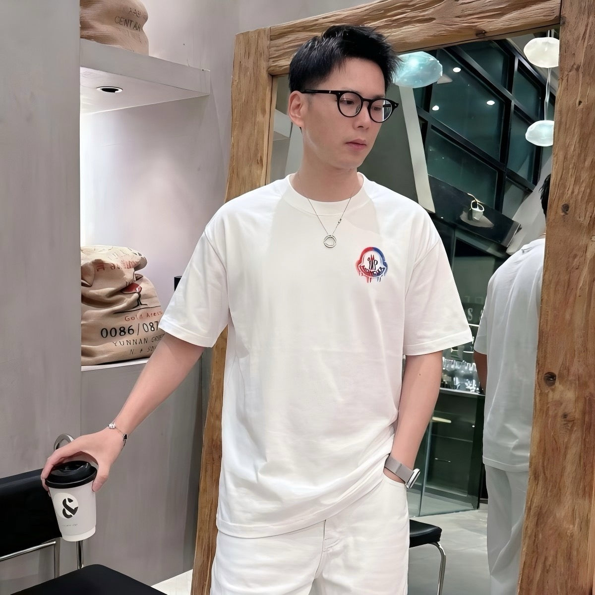 Moncler Embroidered Logo T-Shirt - view 13