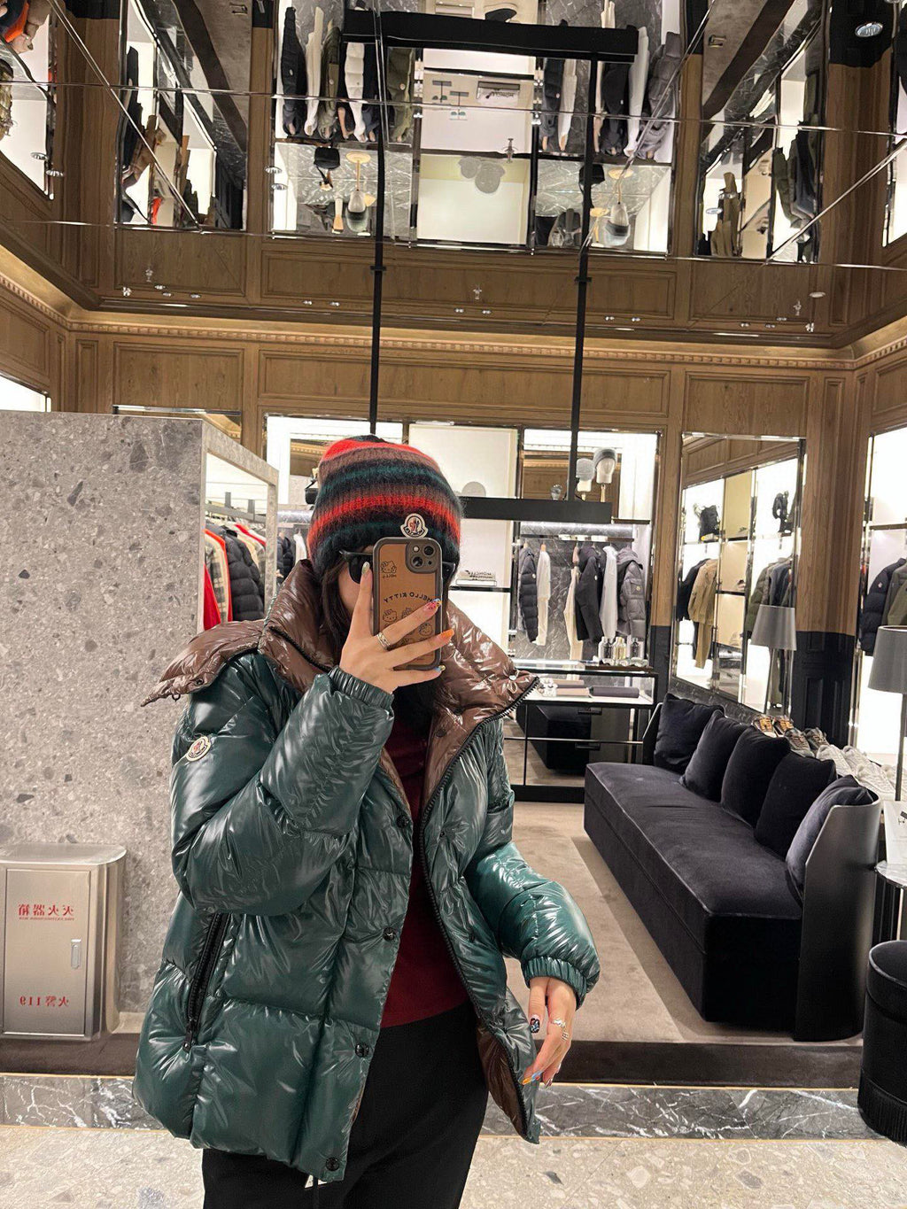 Moncler Hooded Down Jacket - view 13