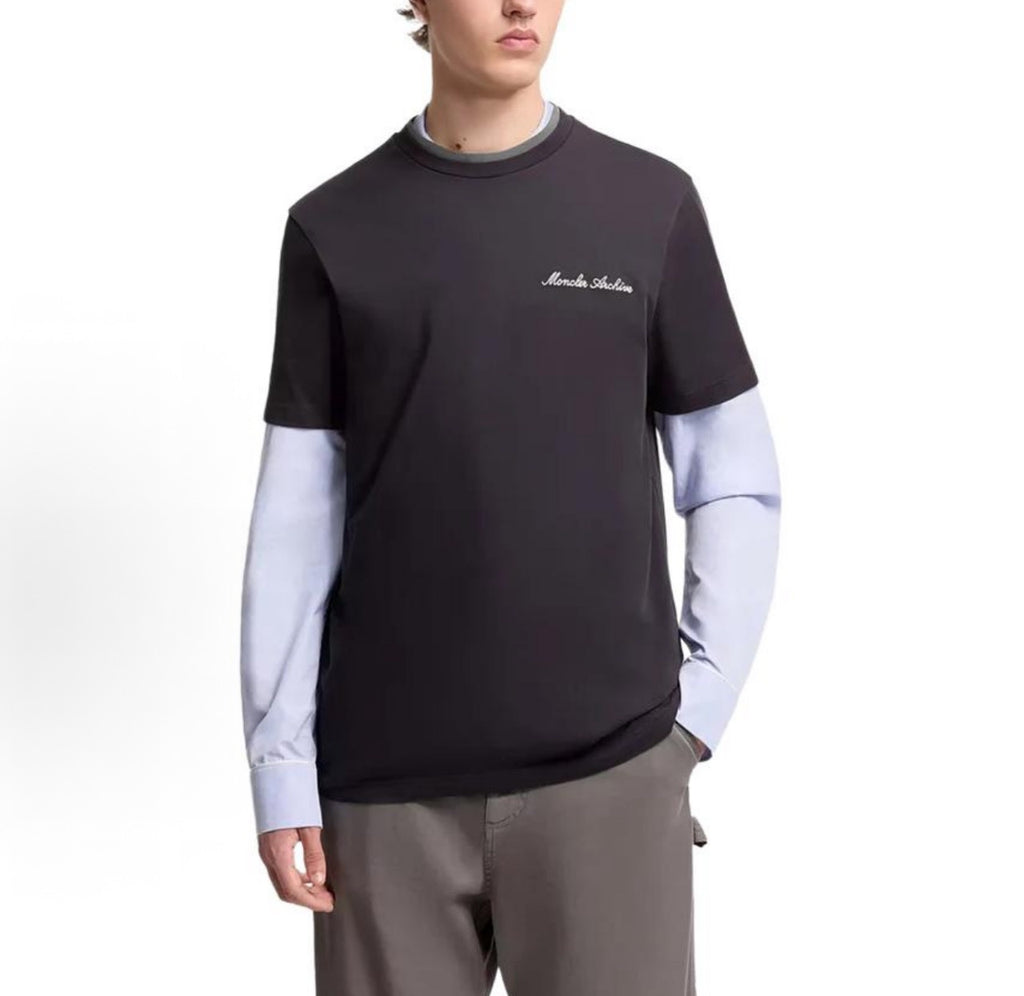 Moncler Men's Embroidered T-Shirt - view 13