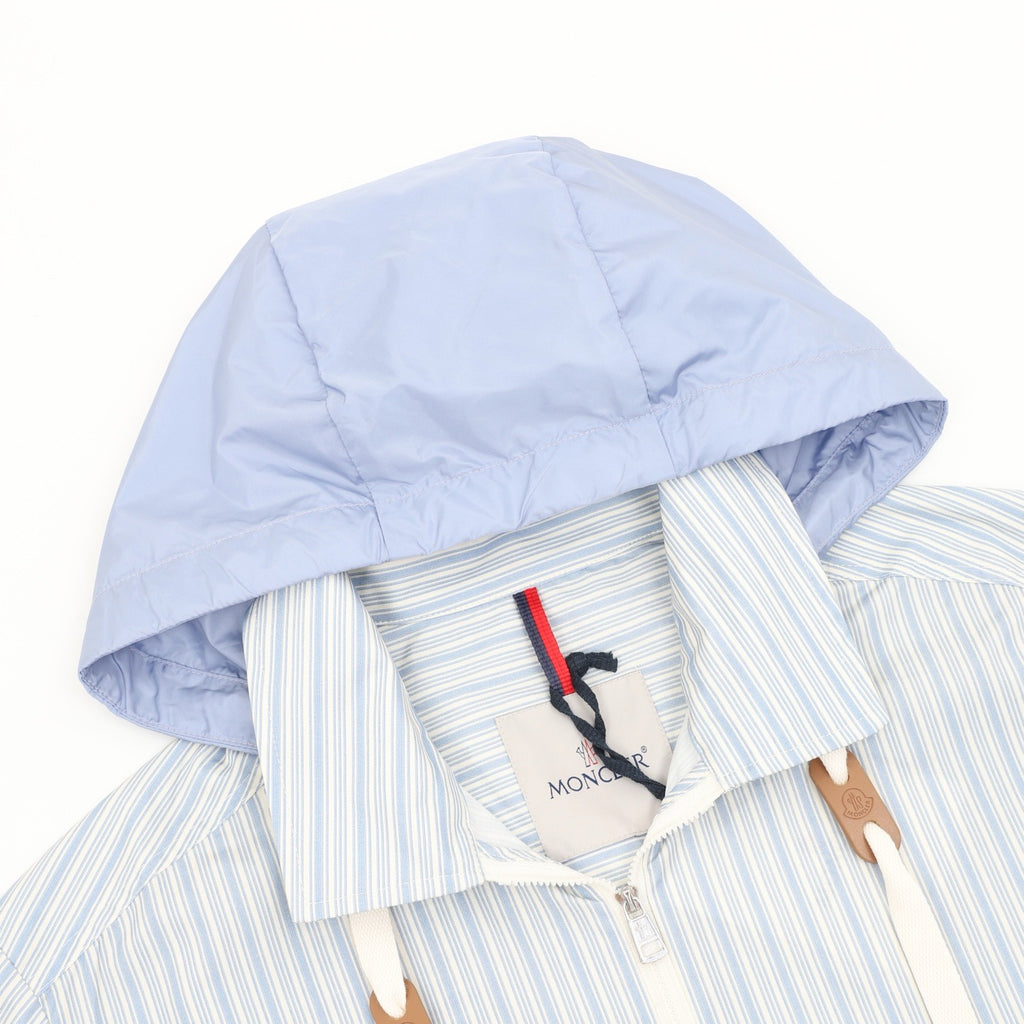 Moncler Hooded Zip-Up Graphic Shirt - view 13