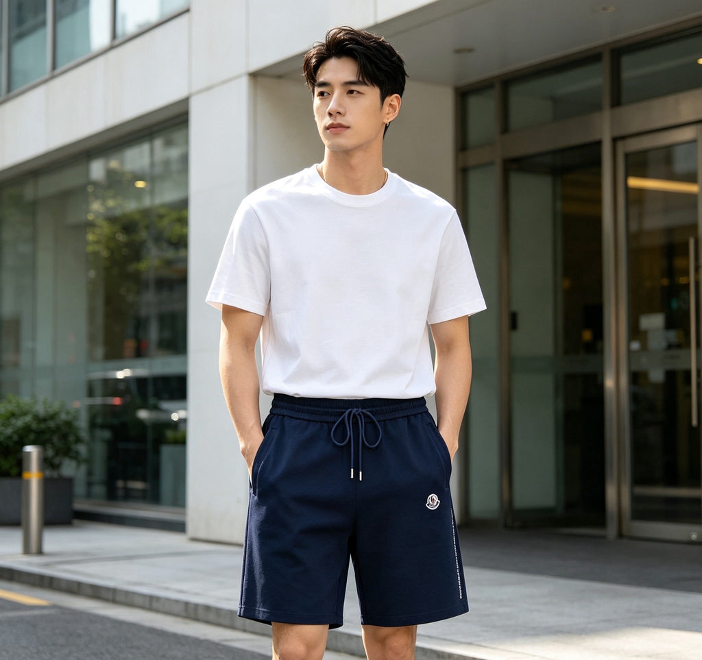 Moncler Embroidered Logo Short - view 13