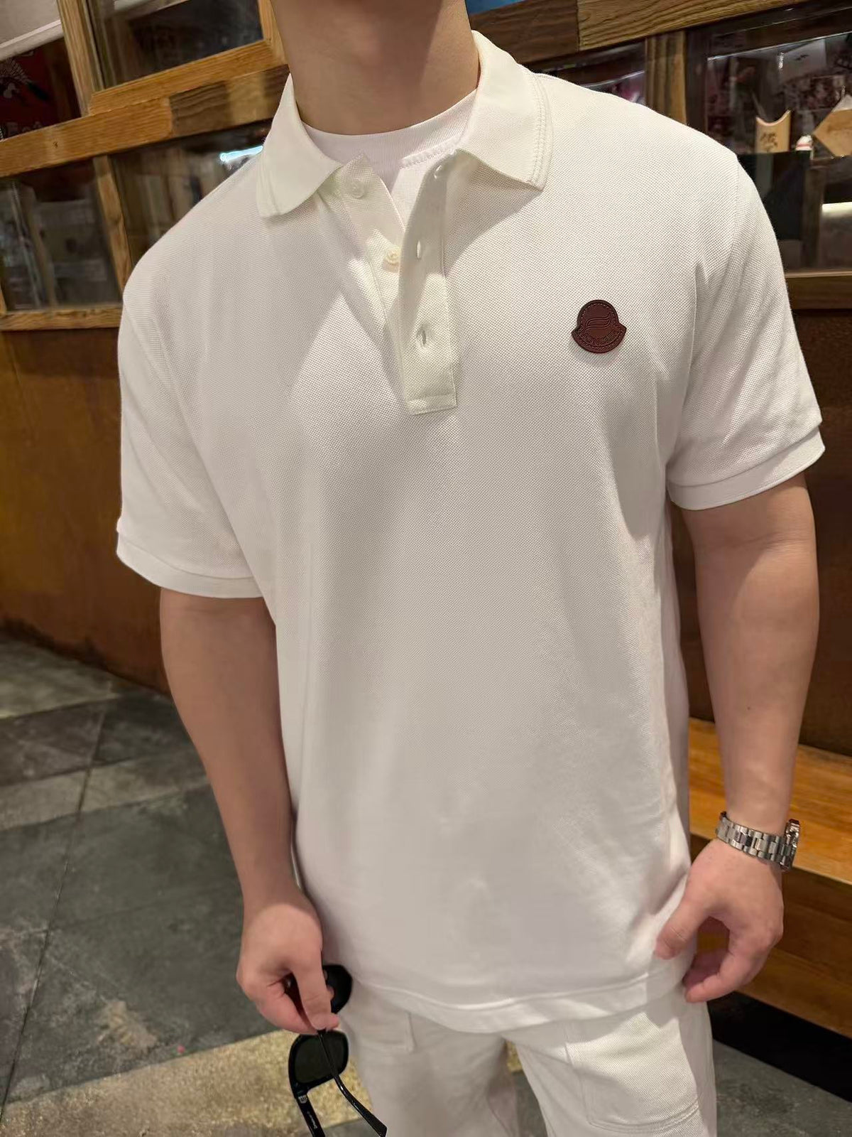 Moncler Logo Polo Shirt - view 13