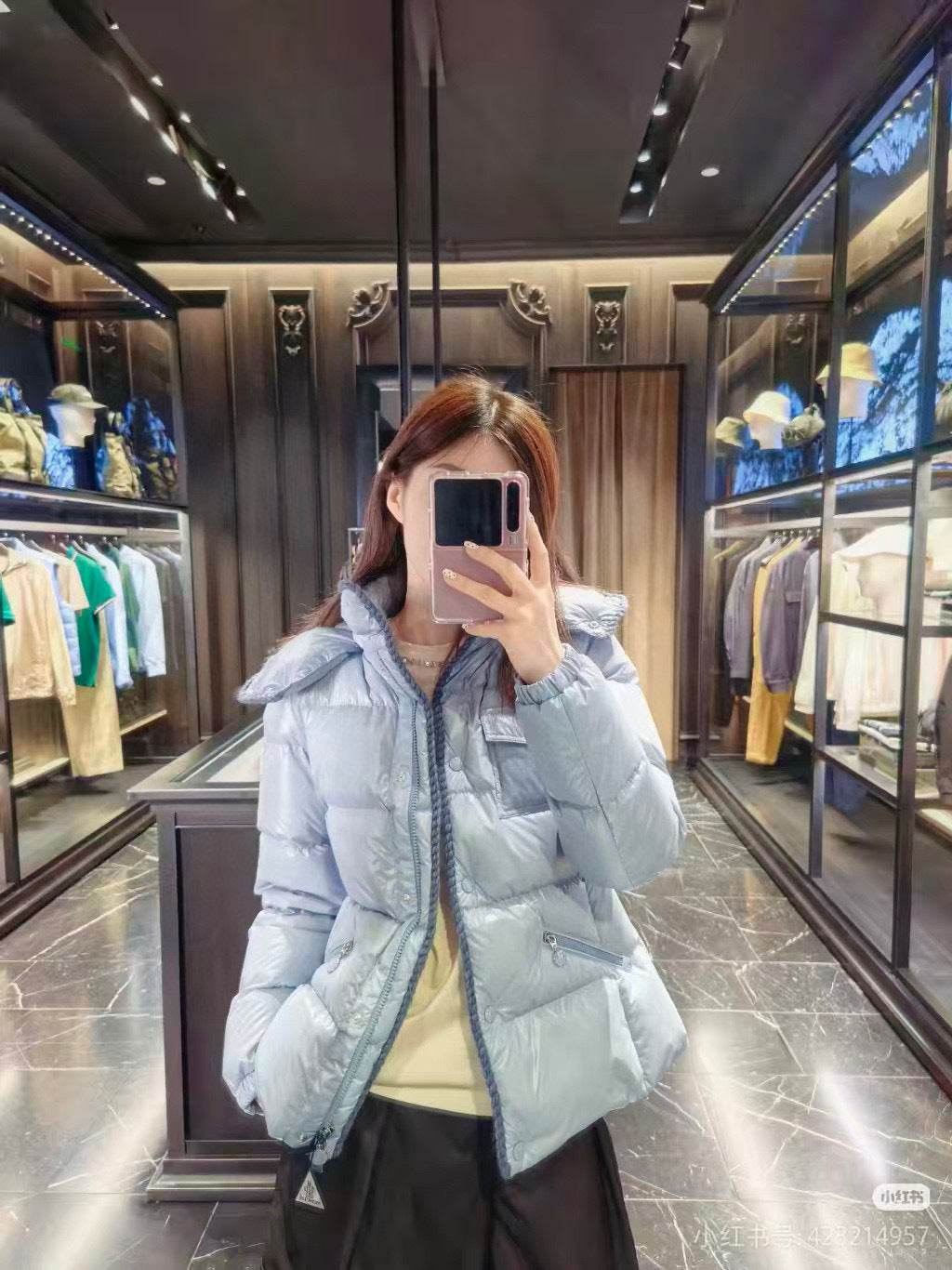 Moncler Women's Hooded Down Jacket - view 13