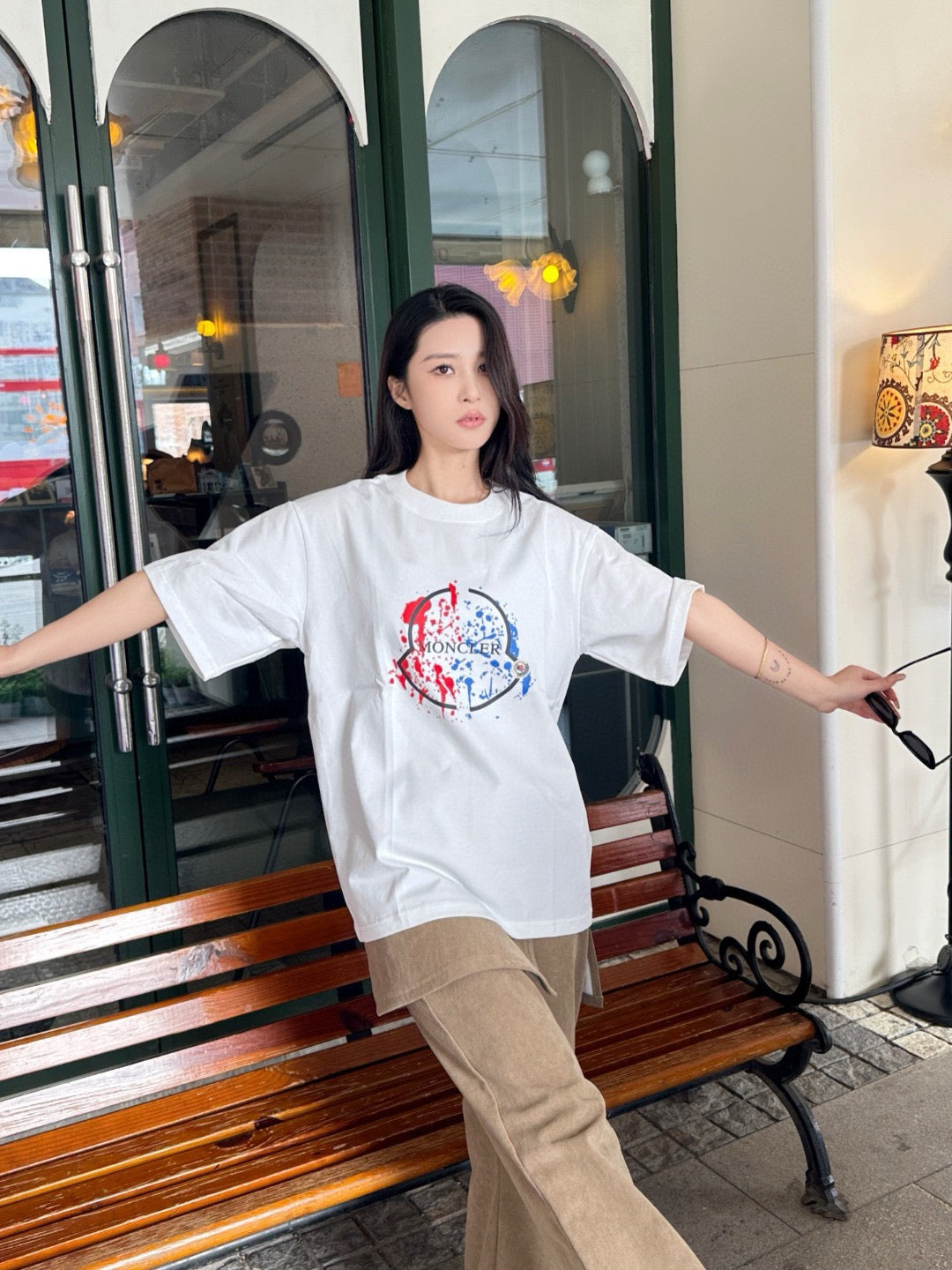 Moncler Graphic Logo T-Shirt - view 13