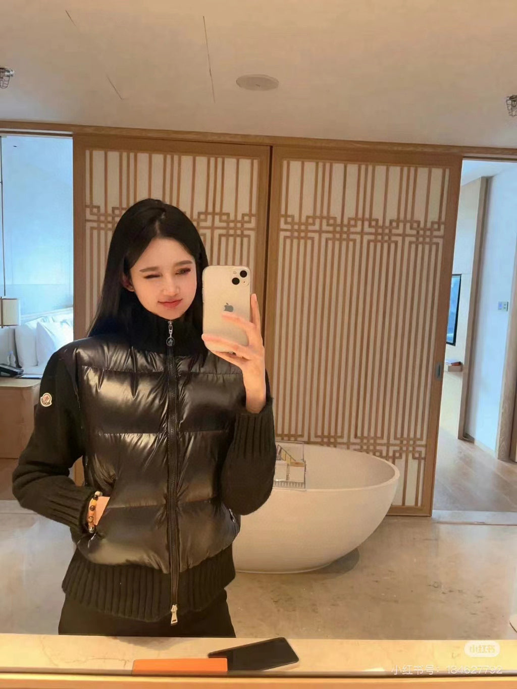 Moncler Embroidered Logo Down Jacket - view 13