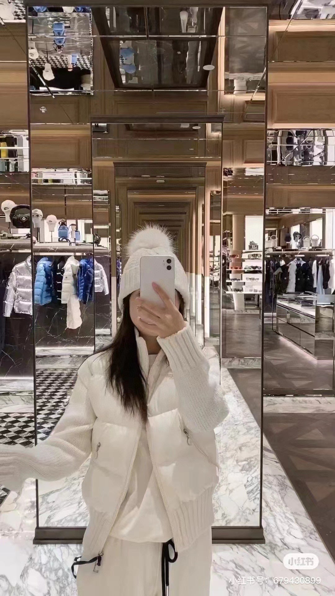 Moncler Embroidered Logo Down Jacket - view 13