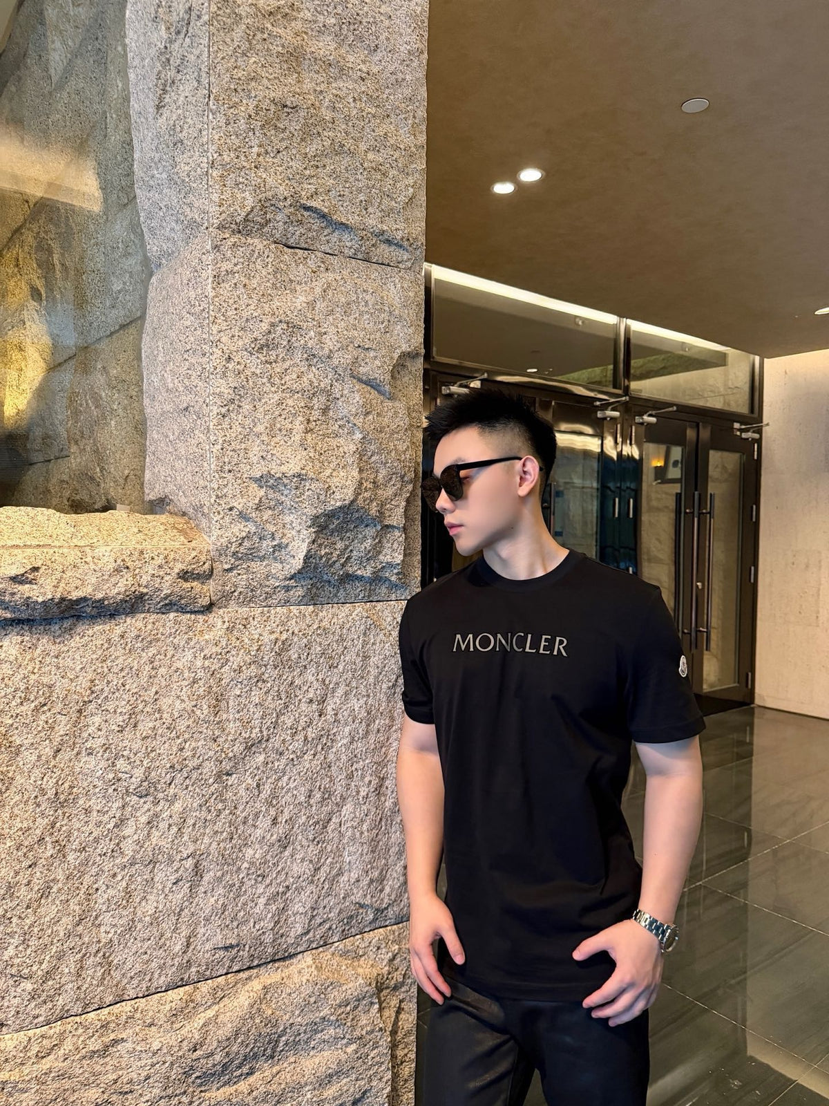 Moncler Embroidered T-Shirt - view 13