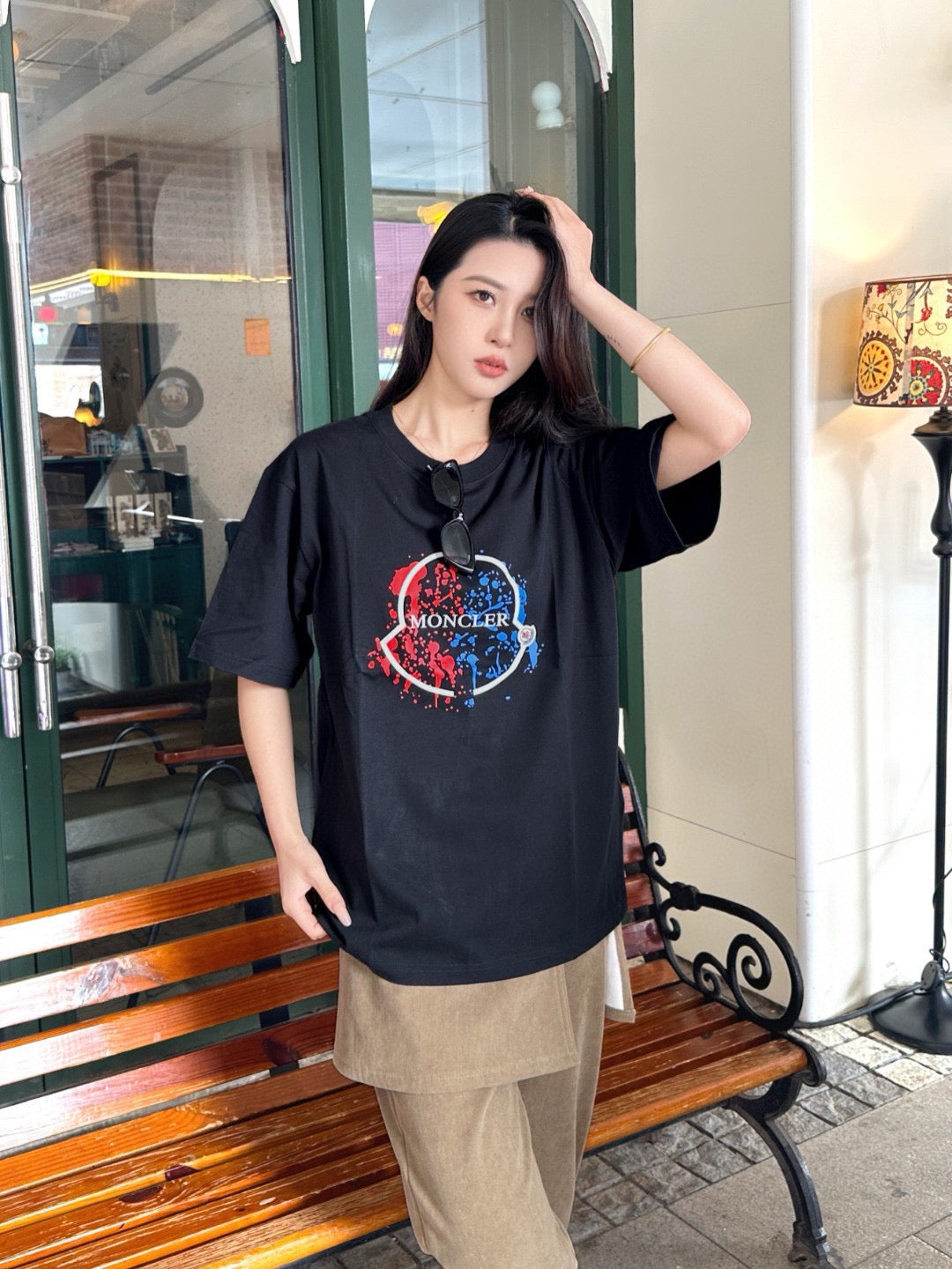 Moncler Graphic Logo T-Shirt - view 13