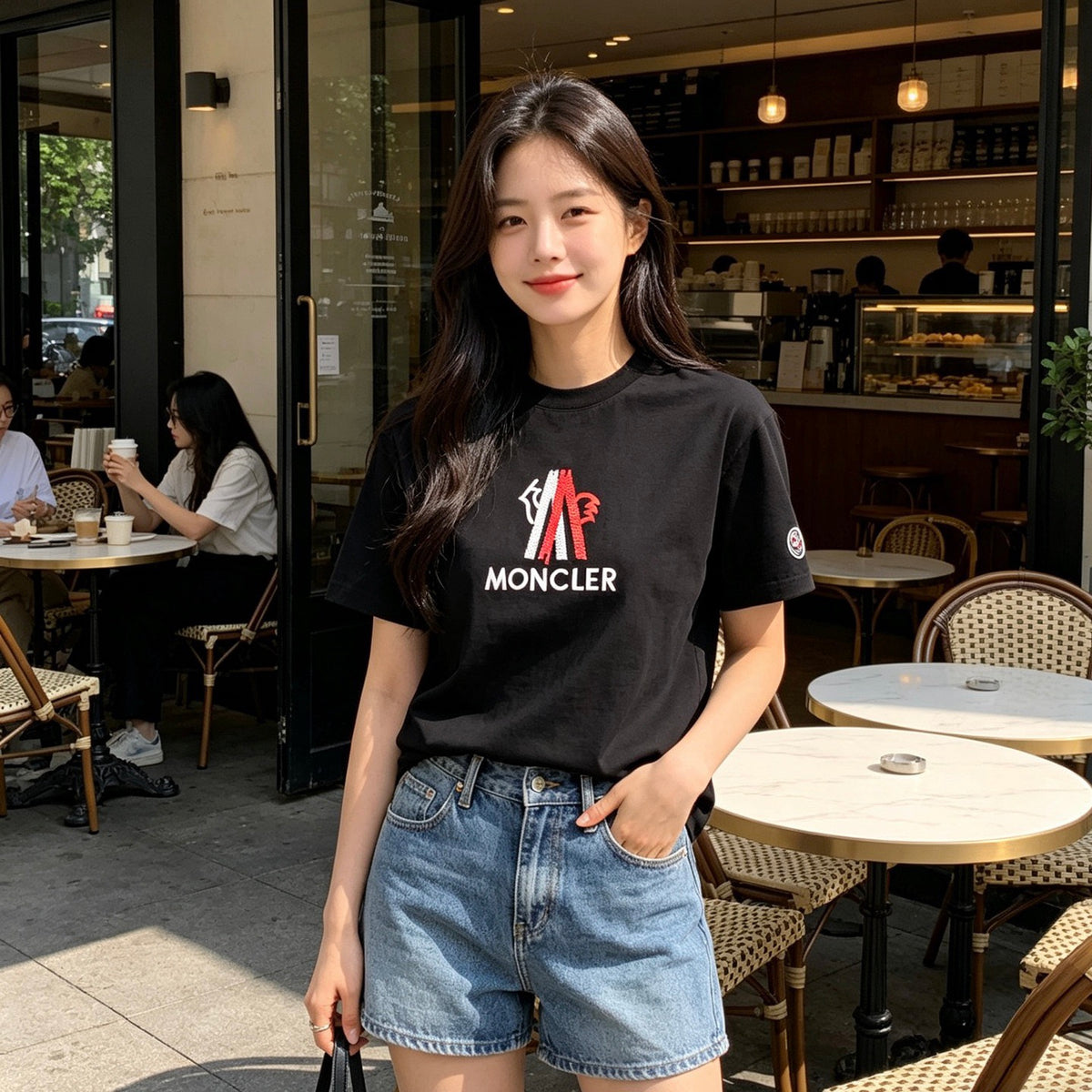 Moncler Embroidered Logo T-Shirt - view 13