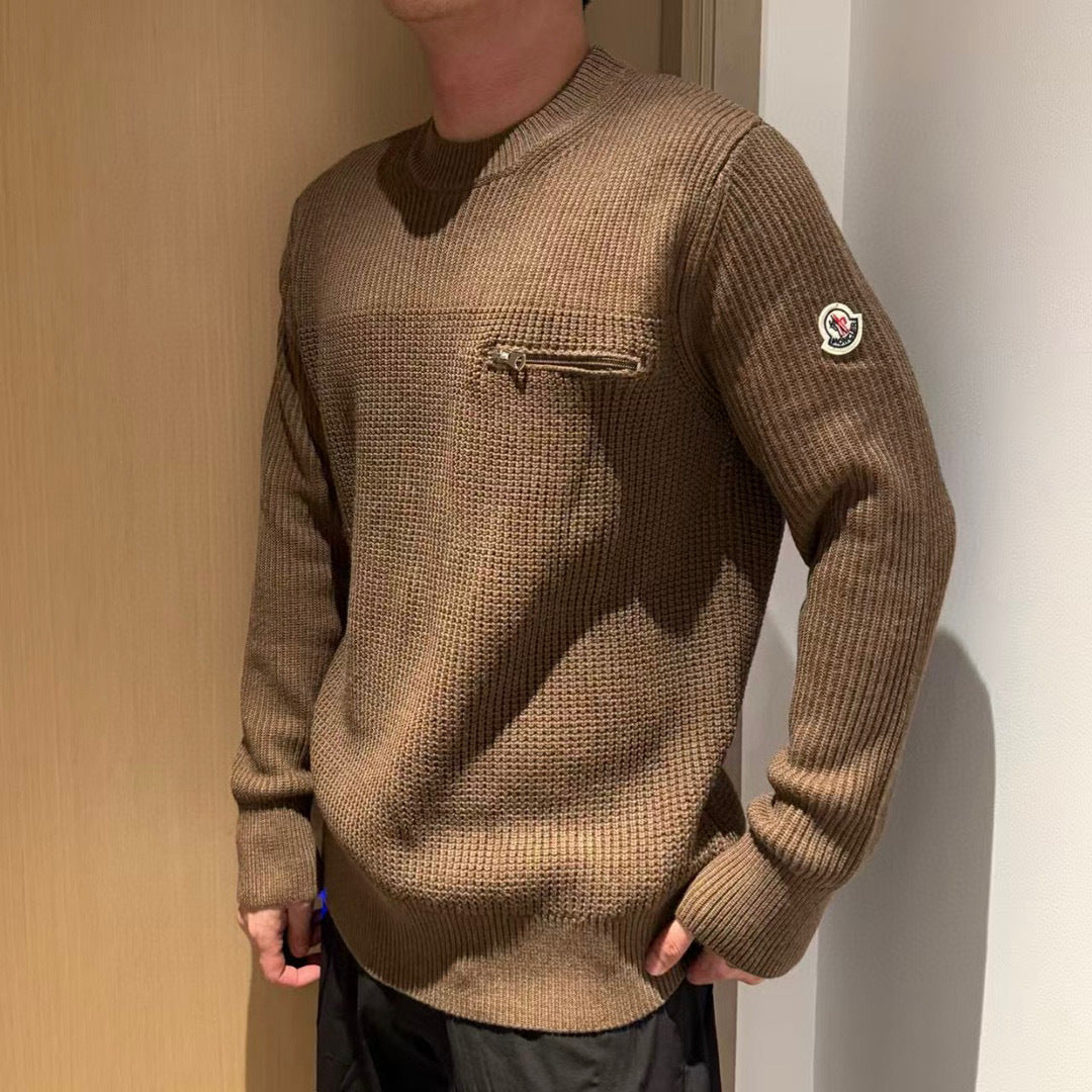 Moncler Embroidered Logo Sweater - view 13