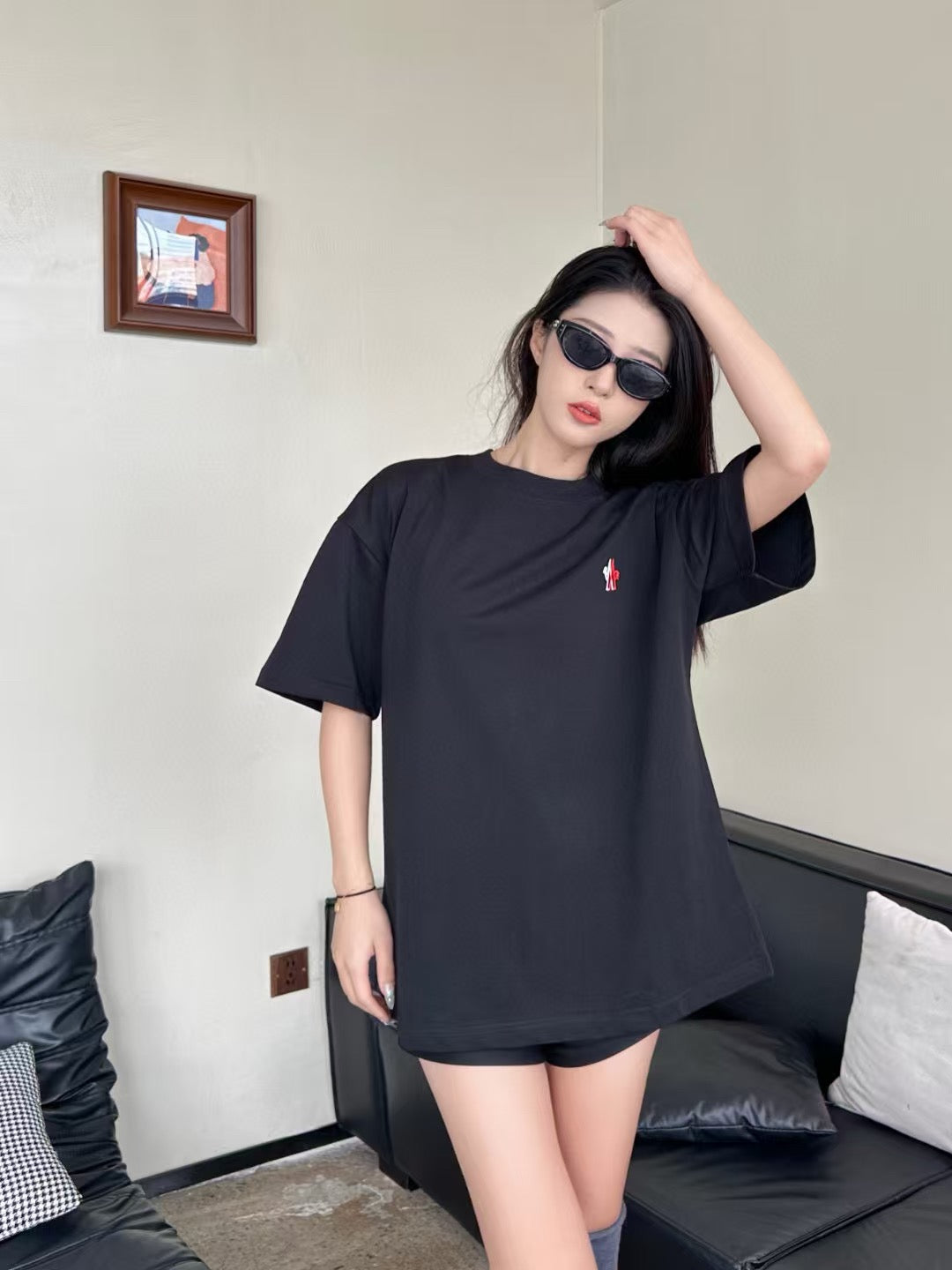 Moncler Embroidered Logo T-Shirt - view 13