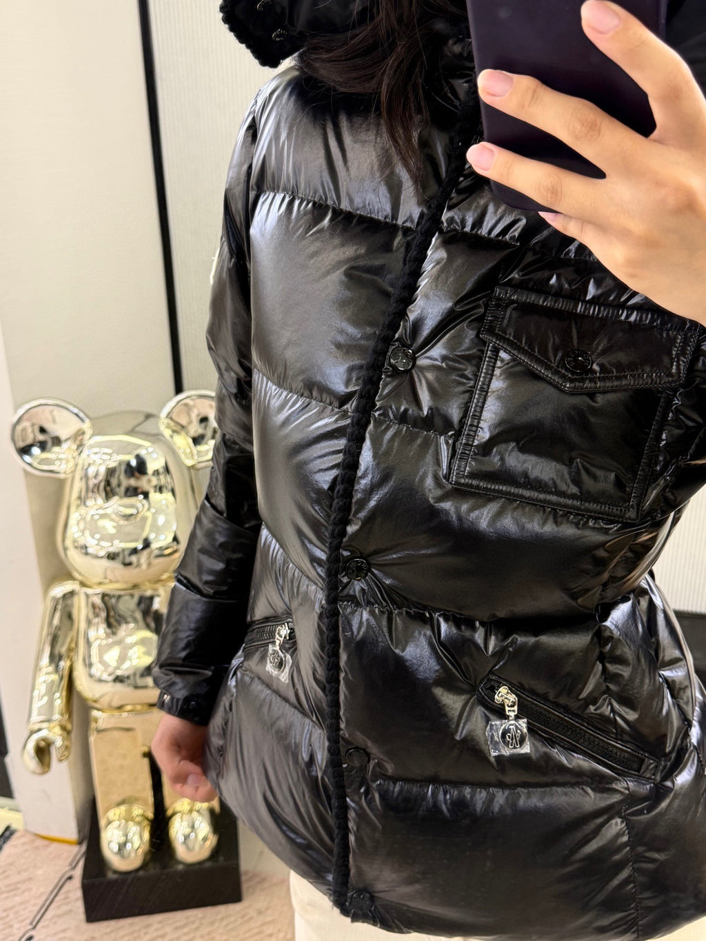 Moncler Women's Hooded Down Jacket - view 14