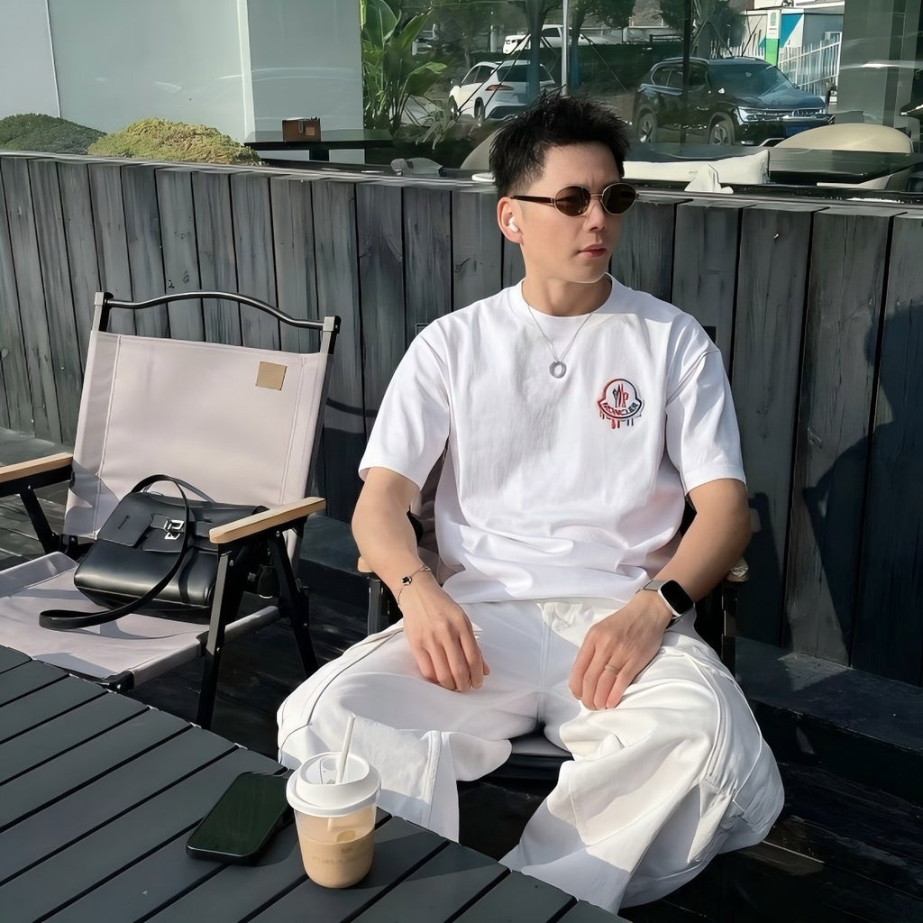 Moncler Embroidered Logo T-Shirt - view 14