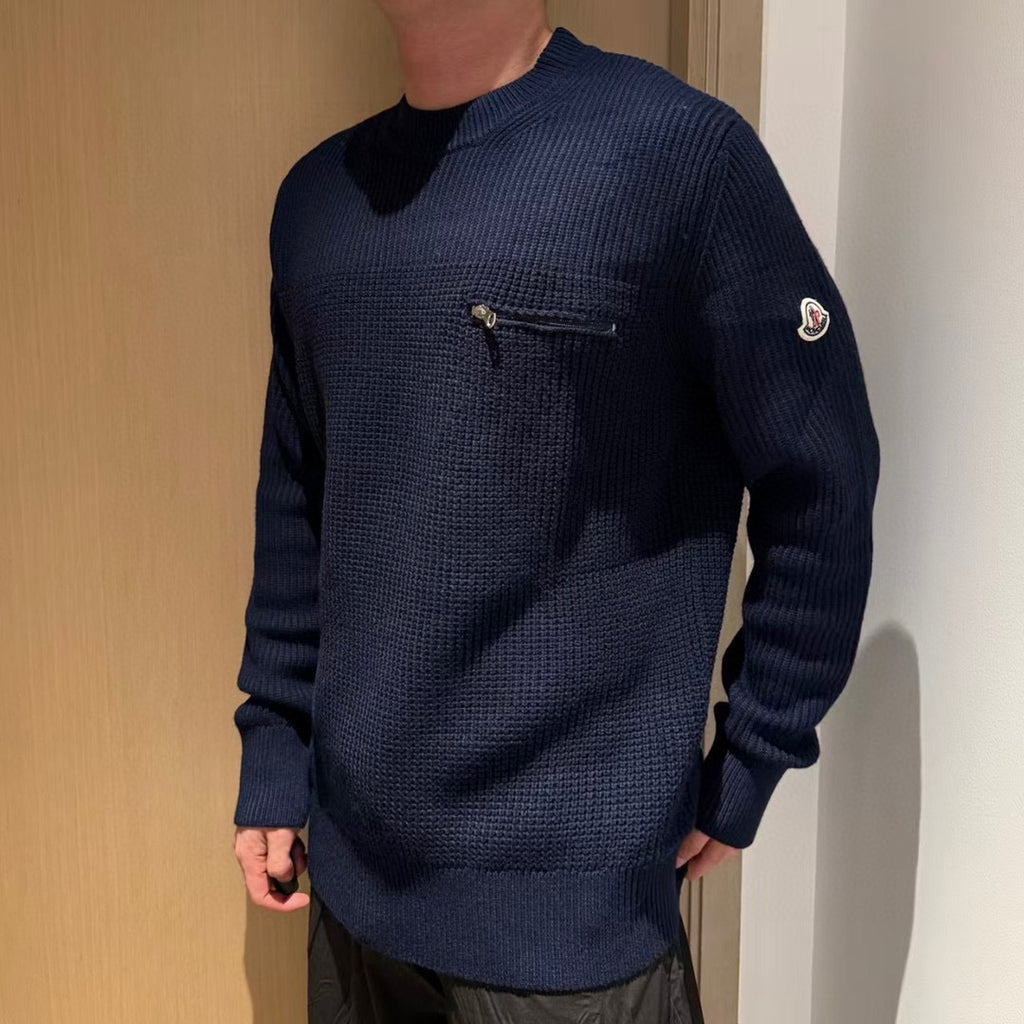 Moncler Embroidered Logo Sweater - view 14