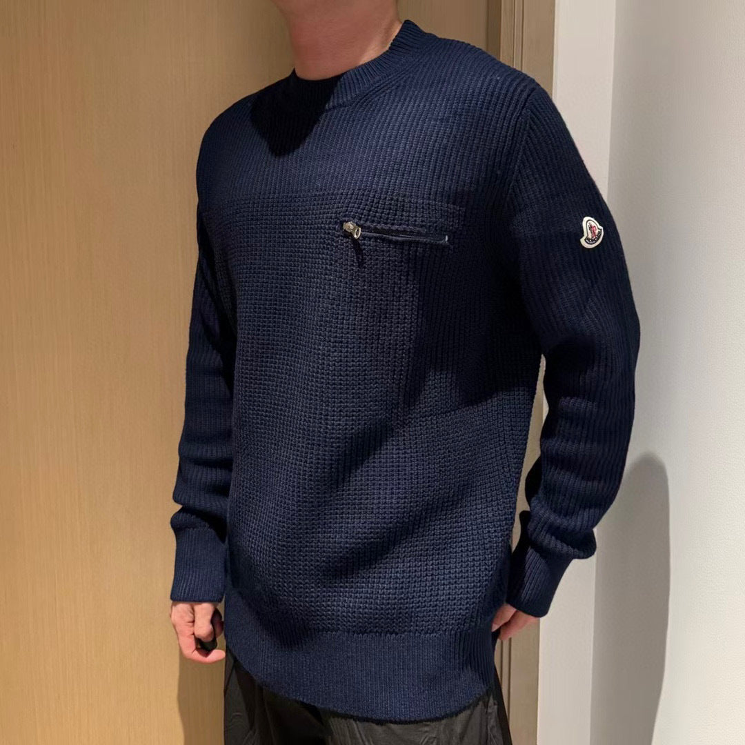 Moncler Embroidered Logo Sweater - view 14