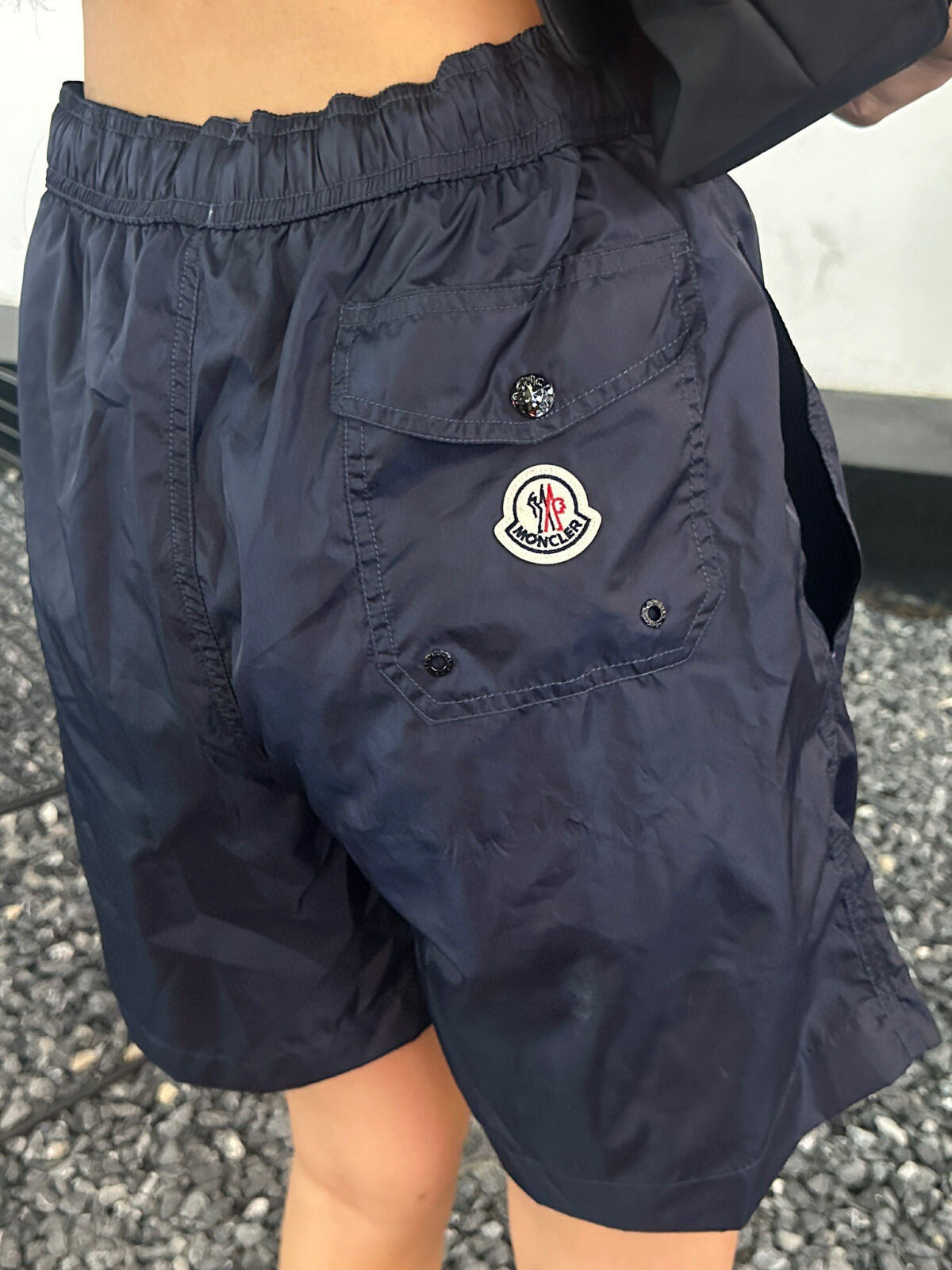 Moncler Logo Lightweight Short - view 14
