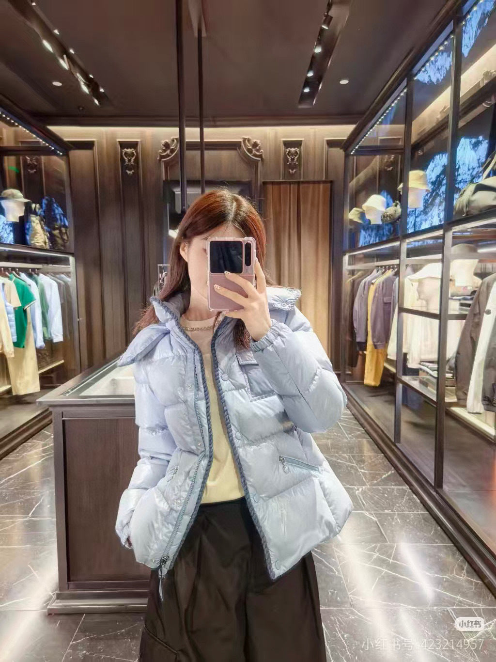 Moncler Women's Hooded Down Jacket - view 14
