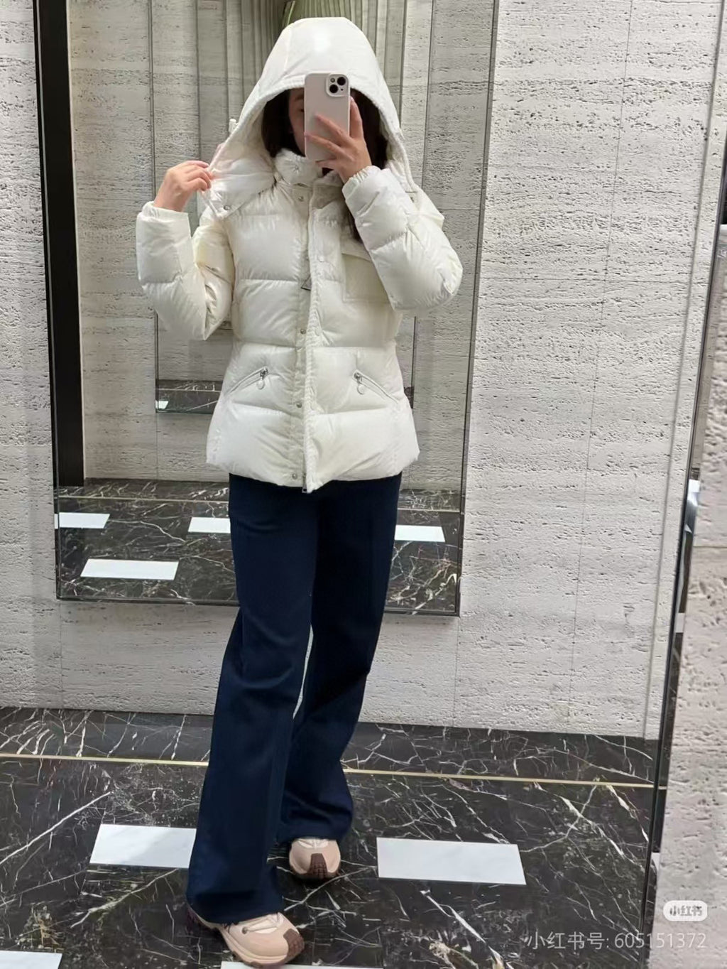 Moncler Women's Hooded Down Jacket - view 14