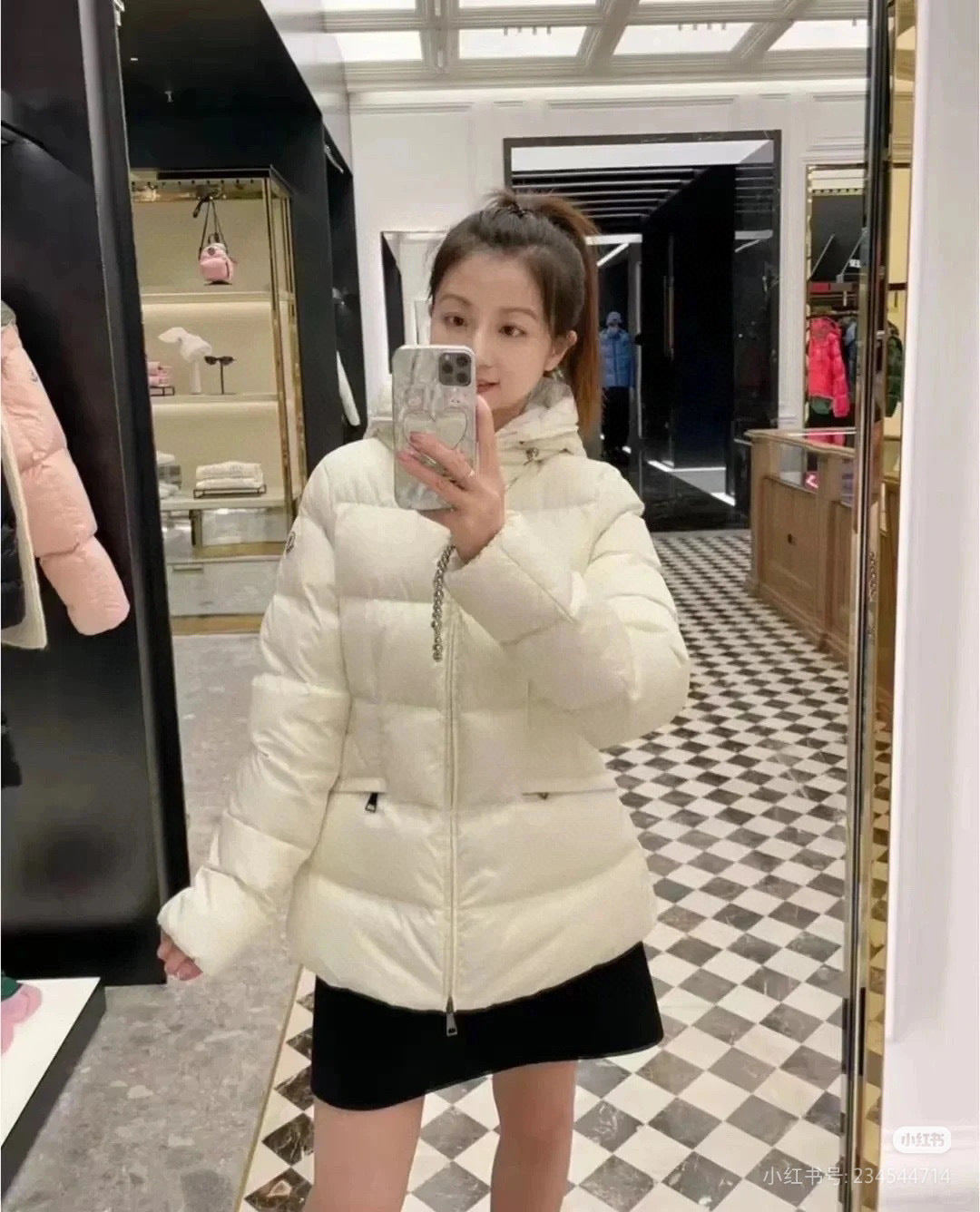 Moncler Women's Zip-Up Down Jacket - view 14