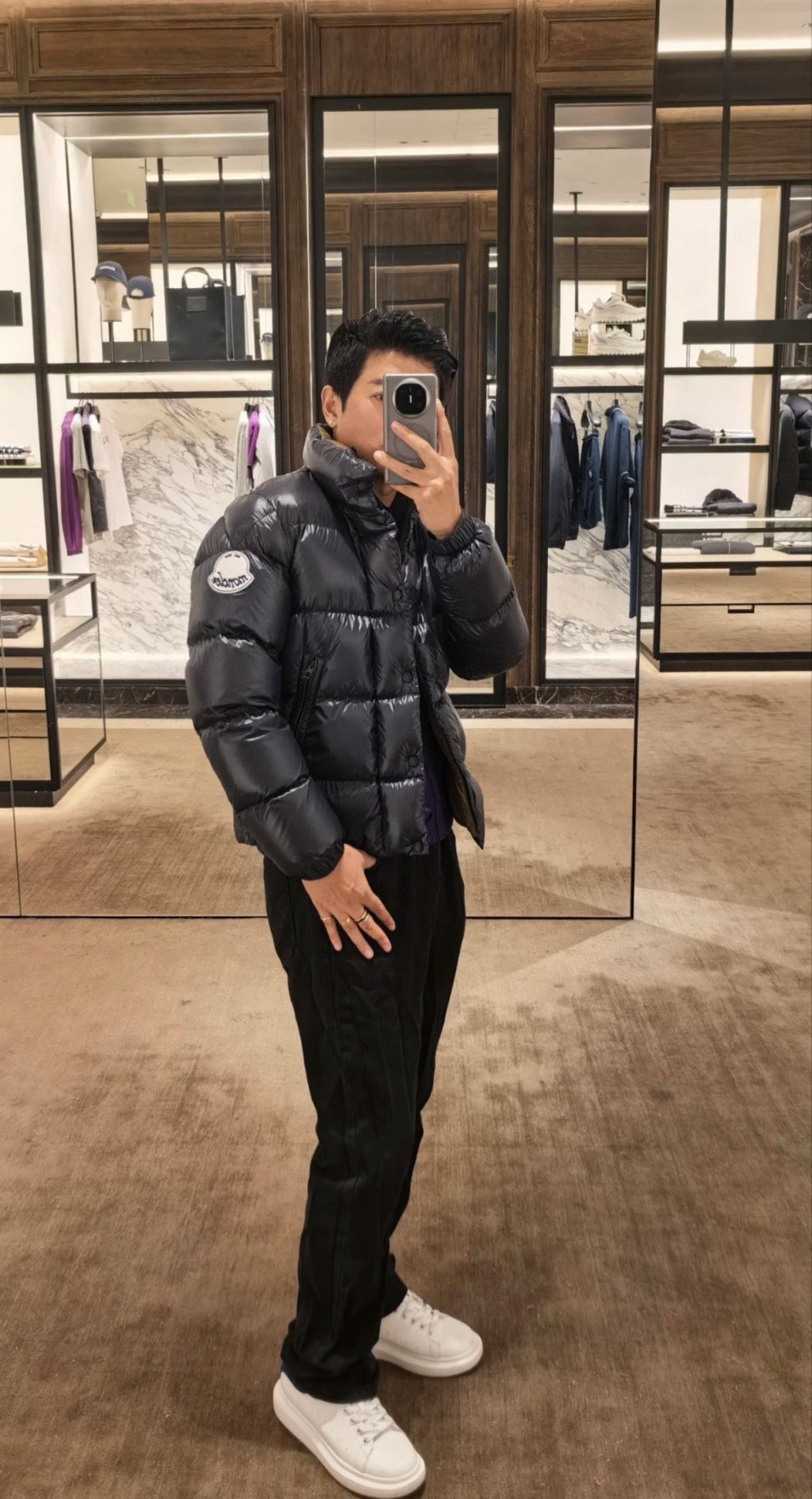 Moncler Men's Zip-Up Down Jacket - view 14