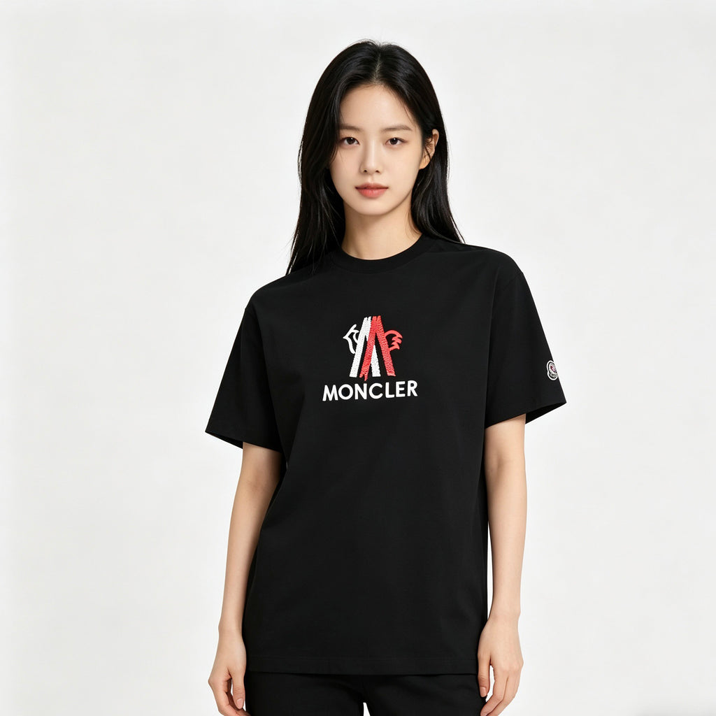 Moncler Embroidered Logo T-Shirt - view 14