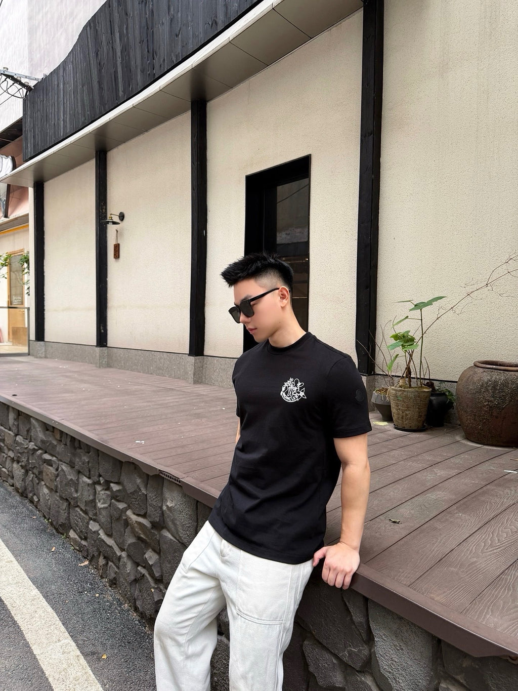 Moncler Embroidered T-Shirt - view 14