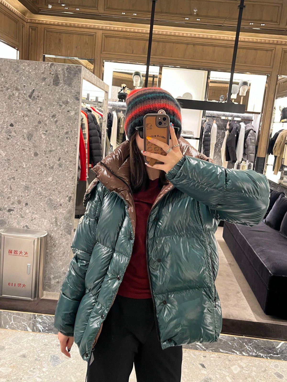 Moncler Hooded Down Jacket - view 14
